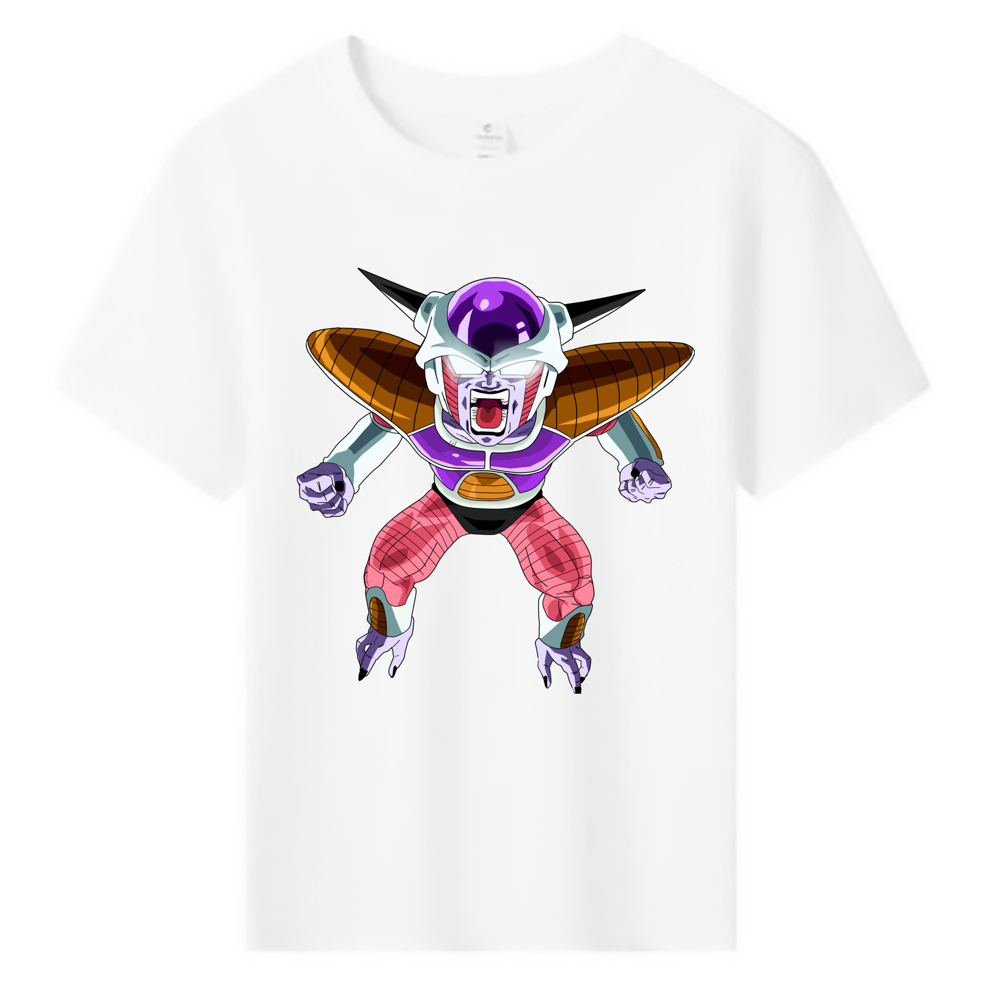 （画像用） ドラゴンボール フリーザ DRAGON BALL Frieza 綿100％キッズTシャツ（フロントプリント）