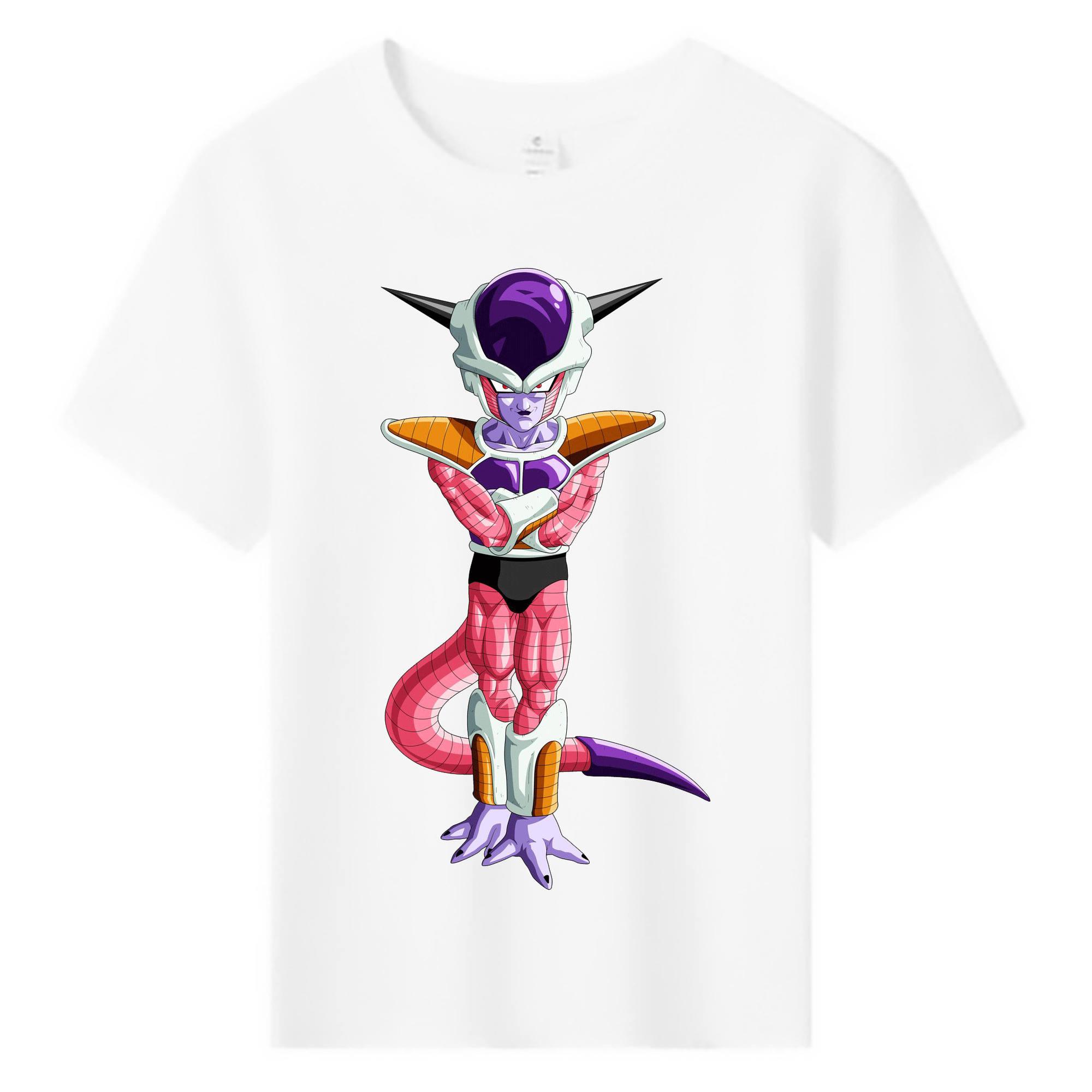 （画像用） ドラゴンボール フリーザ DRAGON BALL Frieza 綿100％キッズTシャツ（フロントプリント）