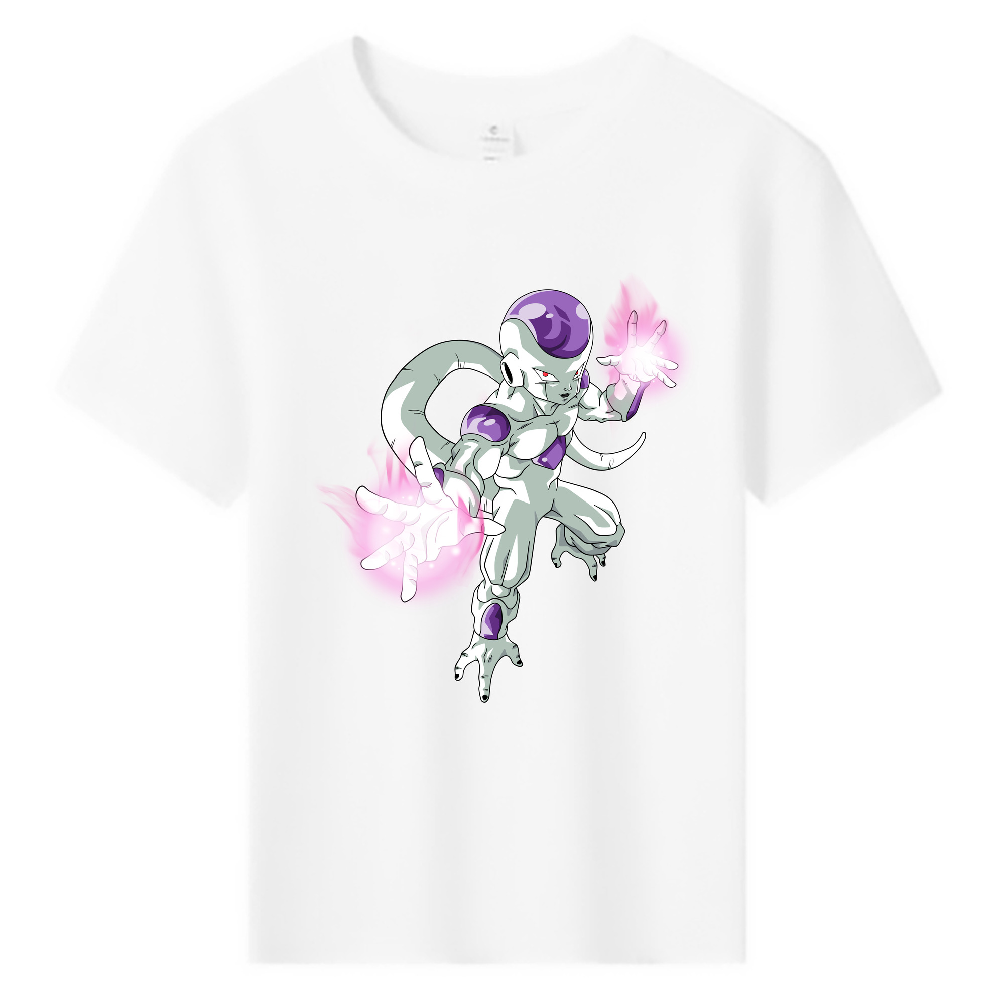 （画像用） ドラゴンボール フリーザ DRAGON BALL Frieza 綿100％キッズTシャツ（フロントプリント）