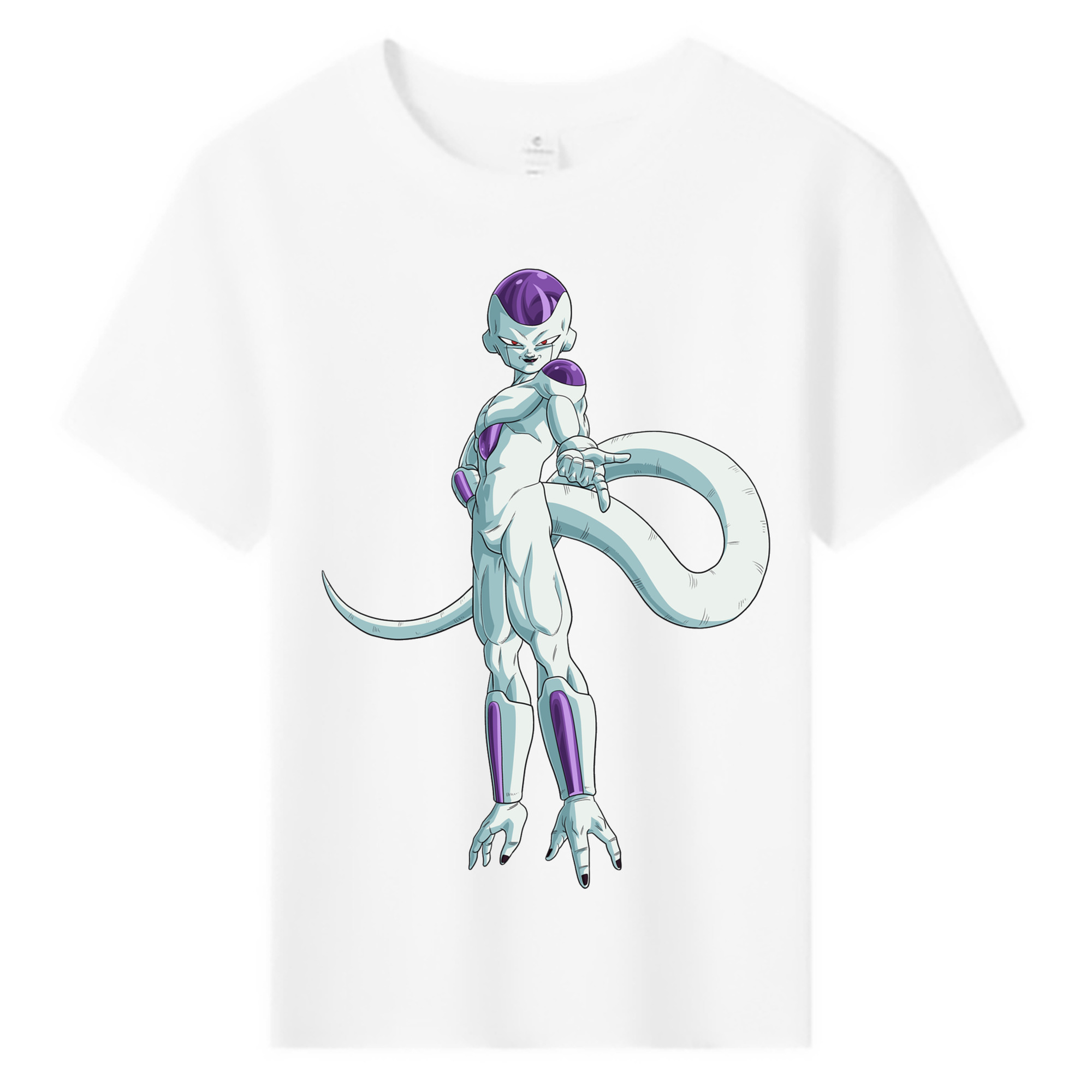 （画像用） ドラゴンボール フリーザ DRAGON BALL Frieza 綿100％キッズTシャツ（フロントプリント）