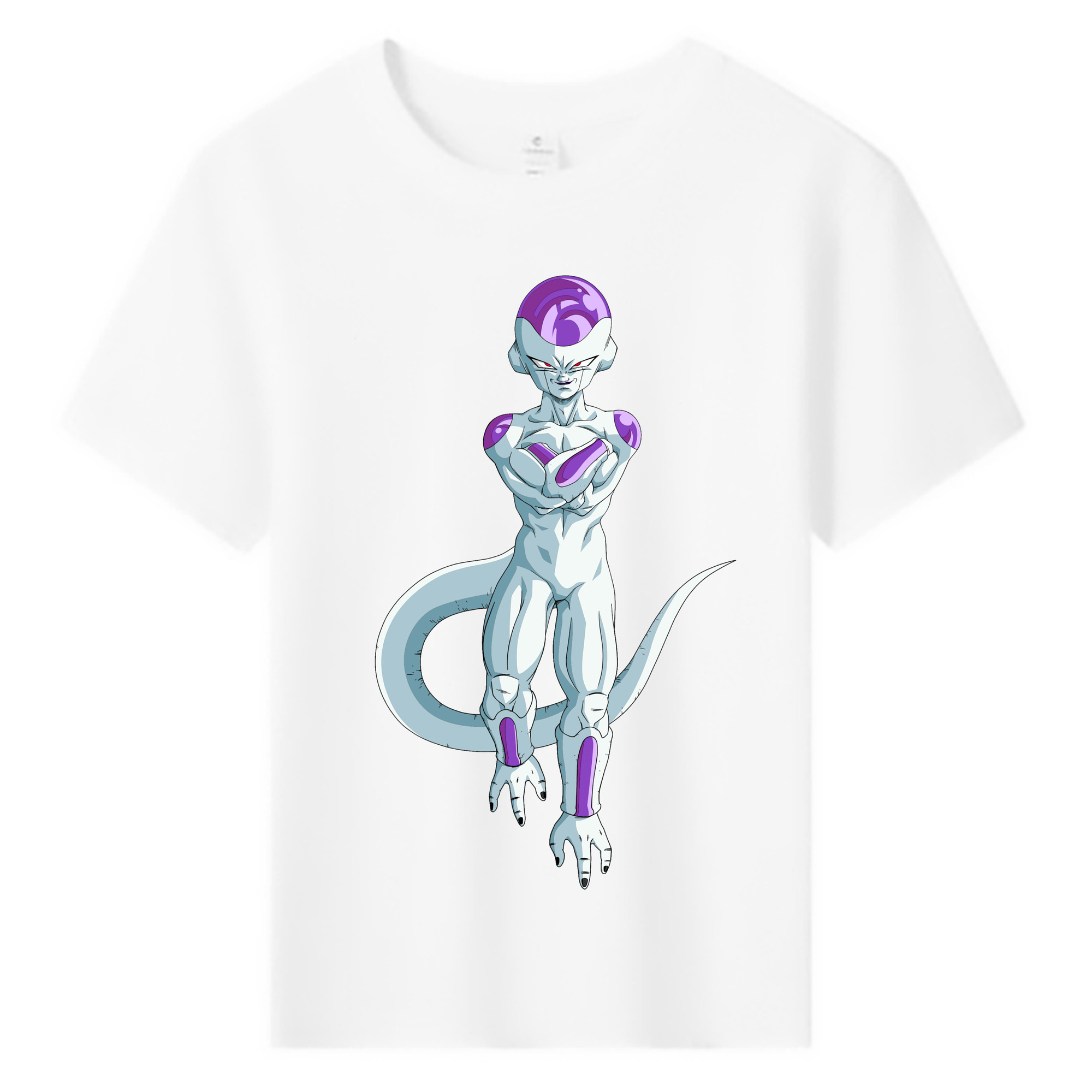 （画像用） ドラゴンボール フリーザ DRAGON BALL Frieza 綿100％キッズTシャツ（フロントプリント）