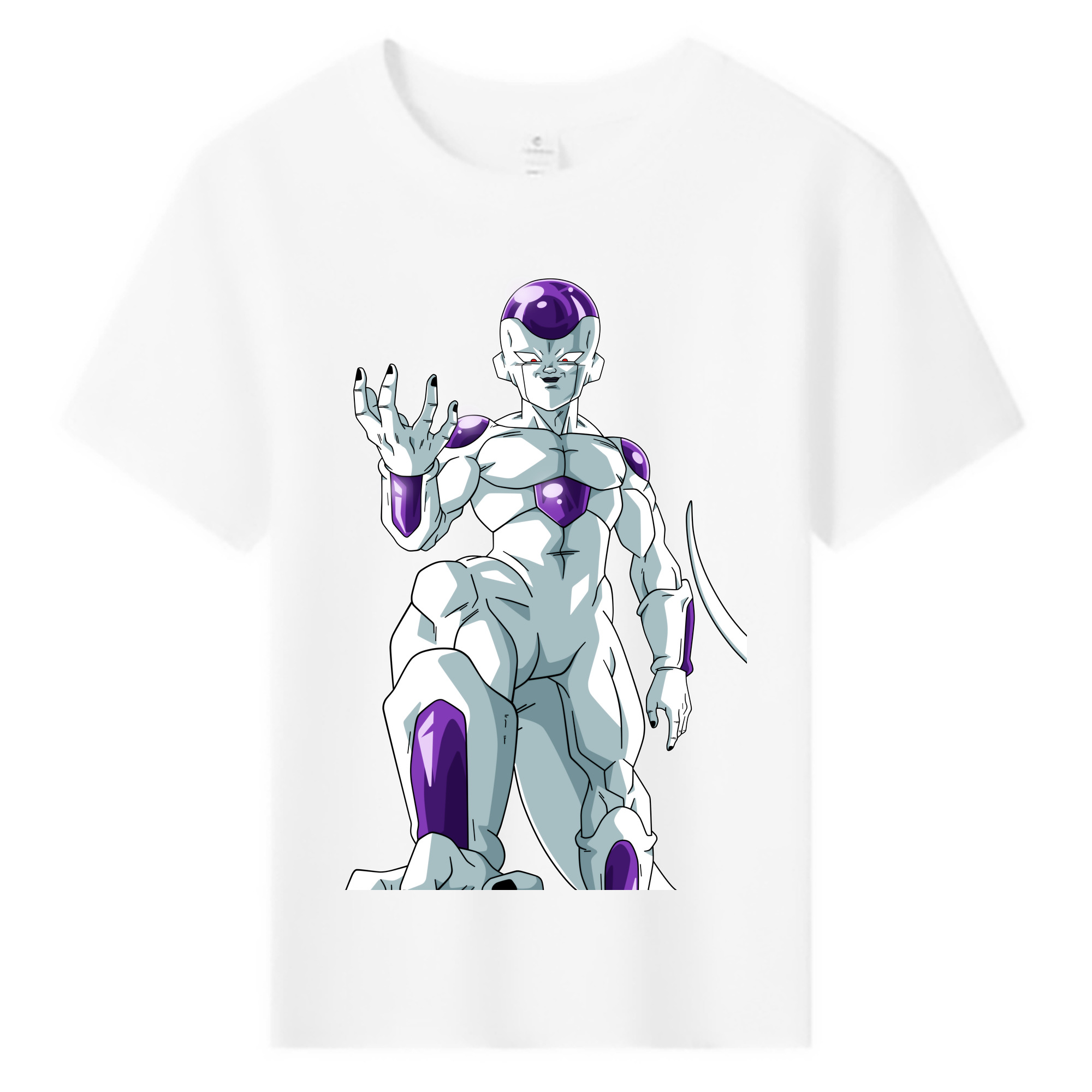 （画像用） ドラゴンボール フリーザ DRAGON BALL Frieza 綿100％キッズTシャツ（フロントプリント）