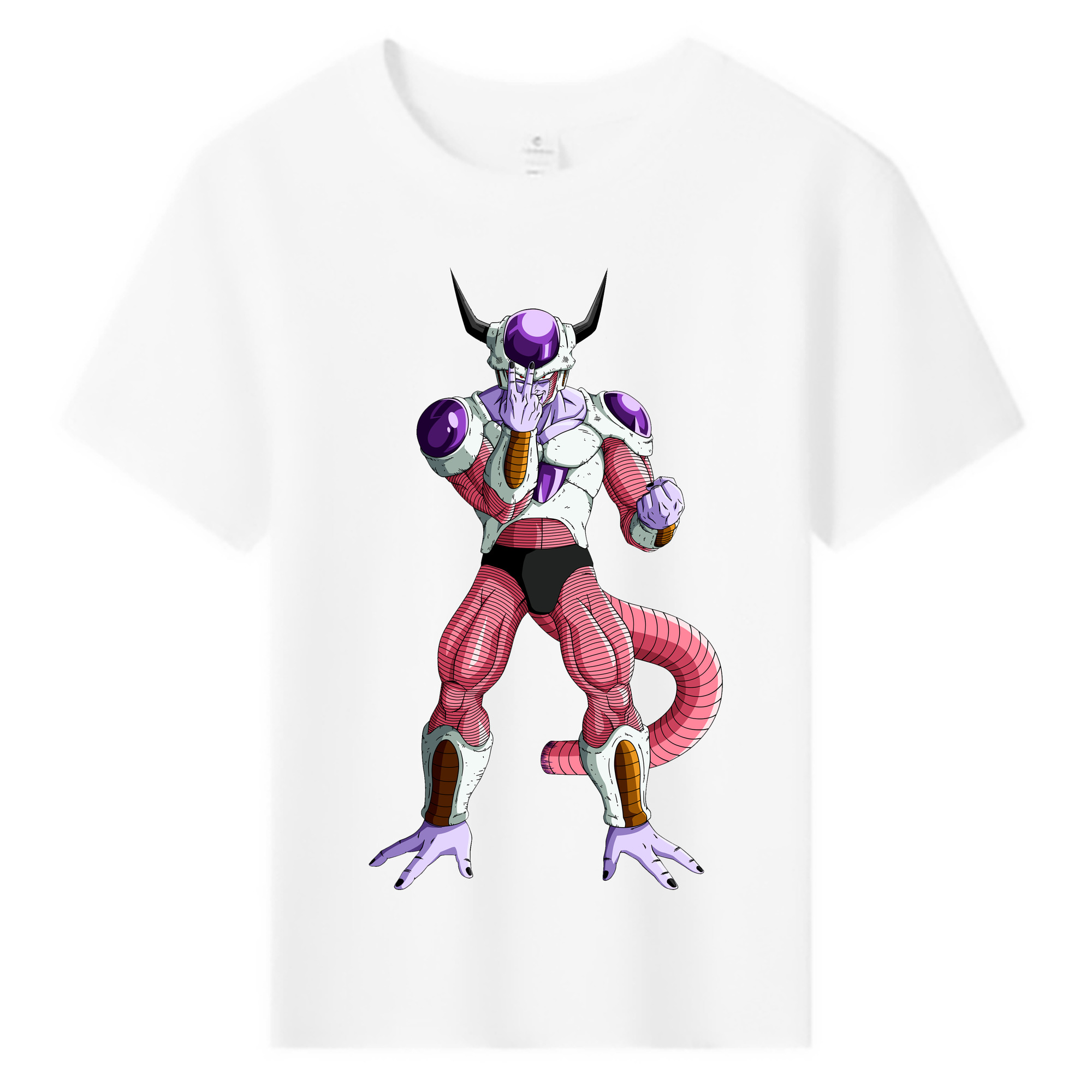 （画像用） ドラゴンボール フリーザ DRAGON BALL Frieza 綿100％キッズTシャツ（フロントプリント）