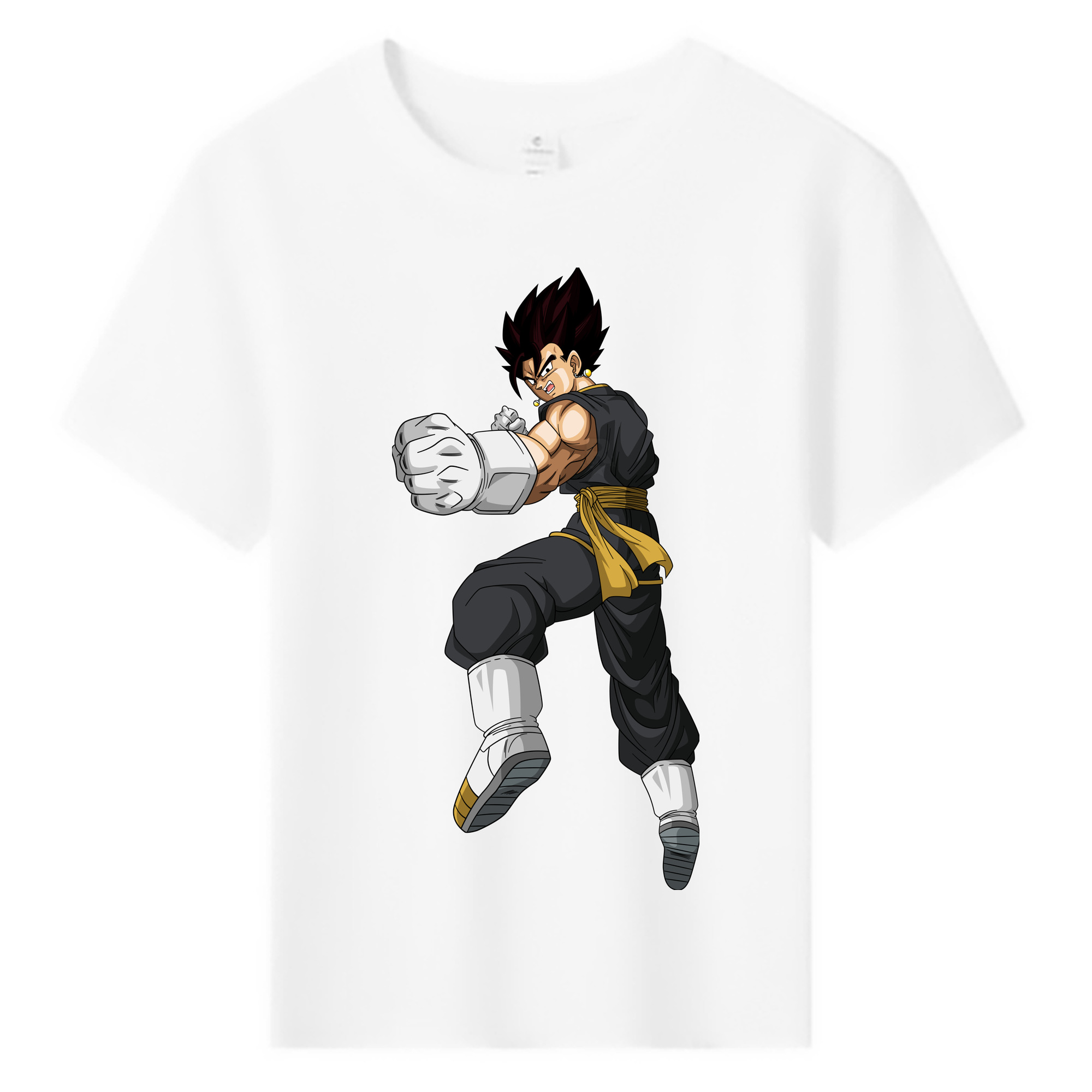 （画像用） ドラゴンボール ベジット DRAGON BALL Vegetto 綿100％キッズTシャツ（フロントプリント）