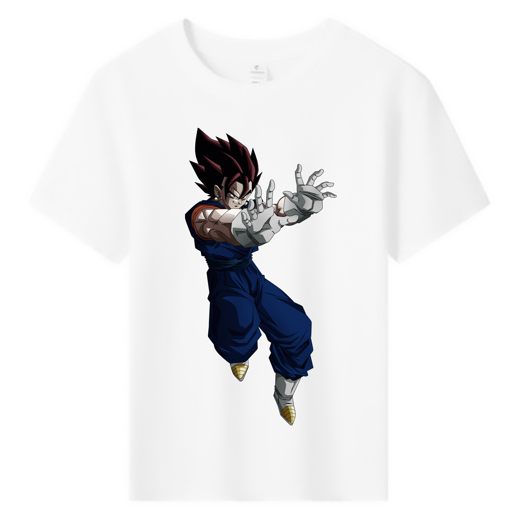 （画像用） ドラゴンボール ベジット DRAGON BALL Vegetto 綿100％キッズTシャツ（フロントプリント）