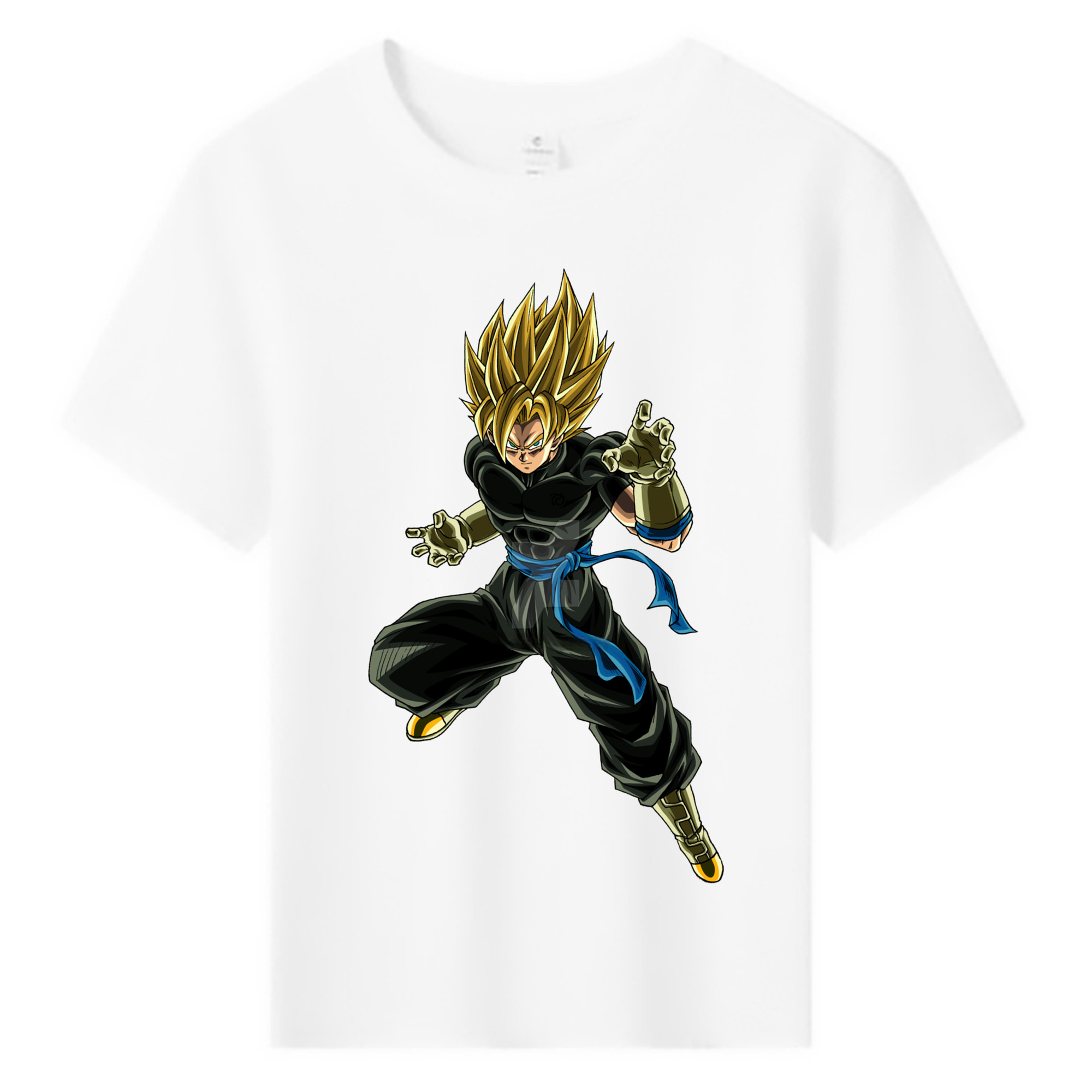 （画像用） ドラゴンボール ベジット DRAGON BALL Vegetto 綿100％キッズTシャツ（フロントプリント）