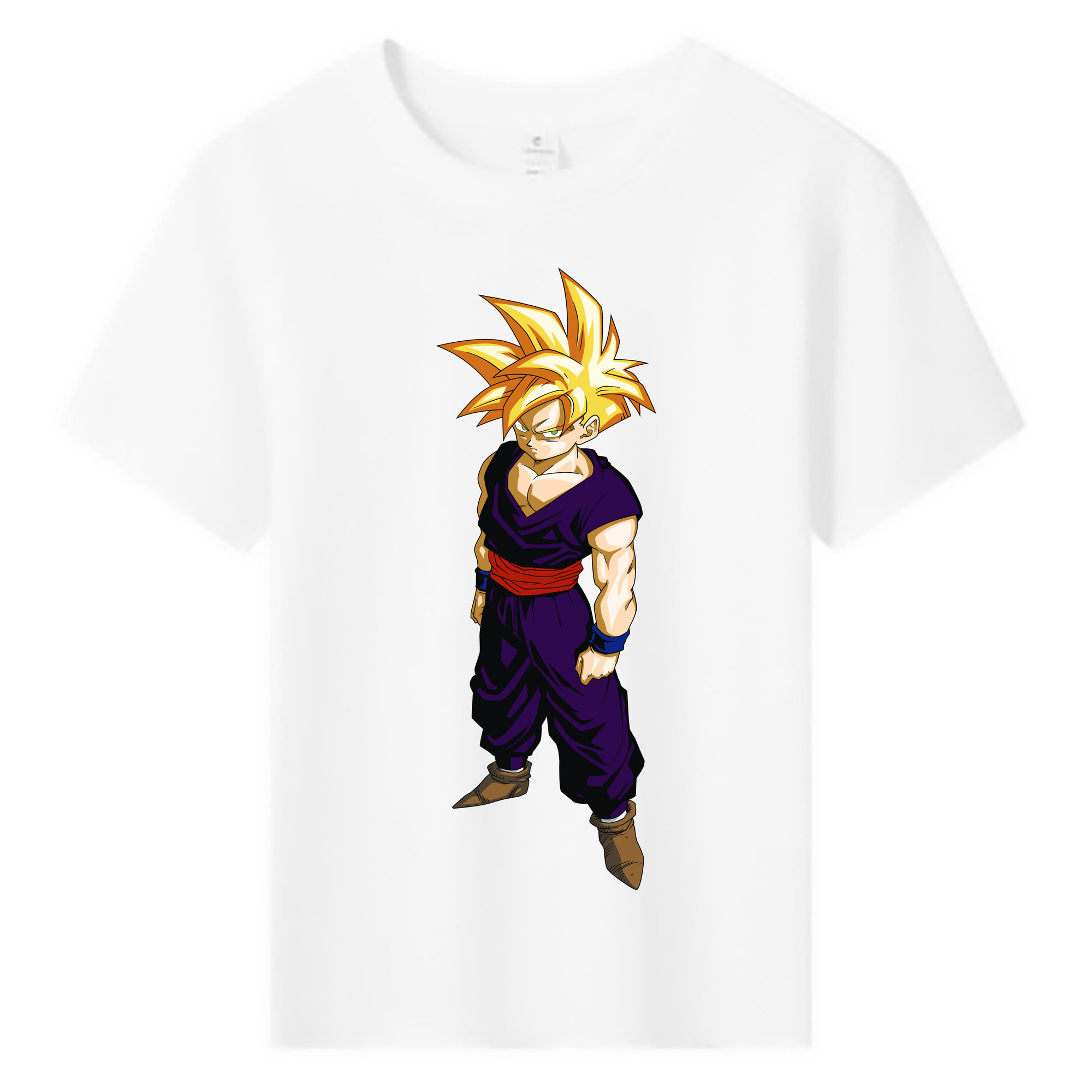 （画像用） ドラゴンボール ベジット DRAGON BALL Vegetto 綿100％キッズTシャツ（フロントプリント）