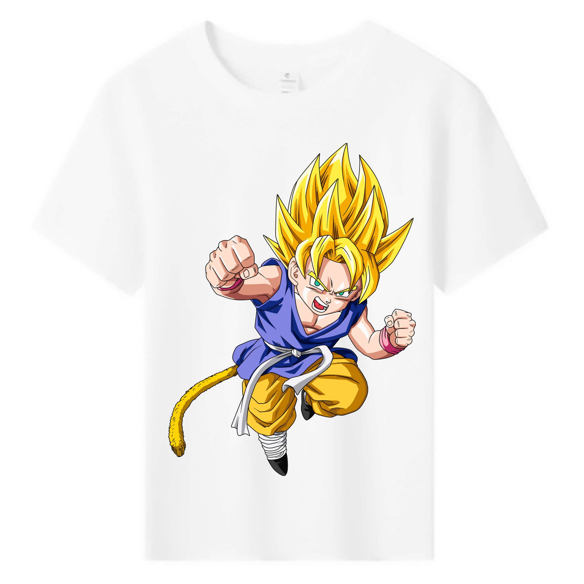 （画像用） ドラゴンボール ベジット DRAGON BALL Vegetto 綿100％キッズTシャツ（フロントプリント）