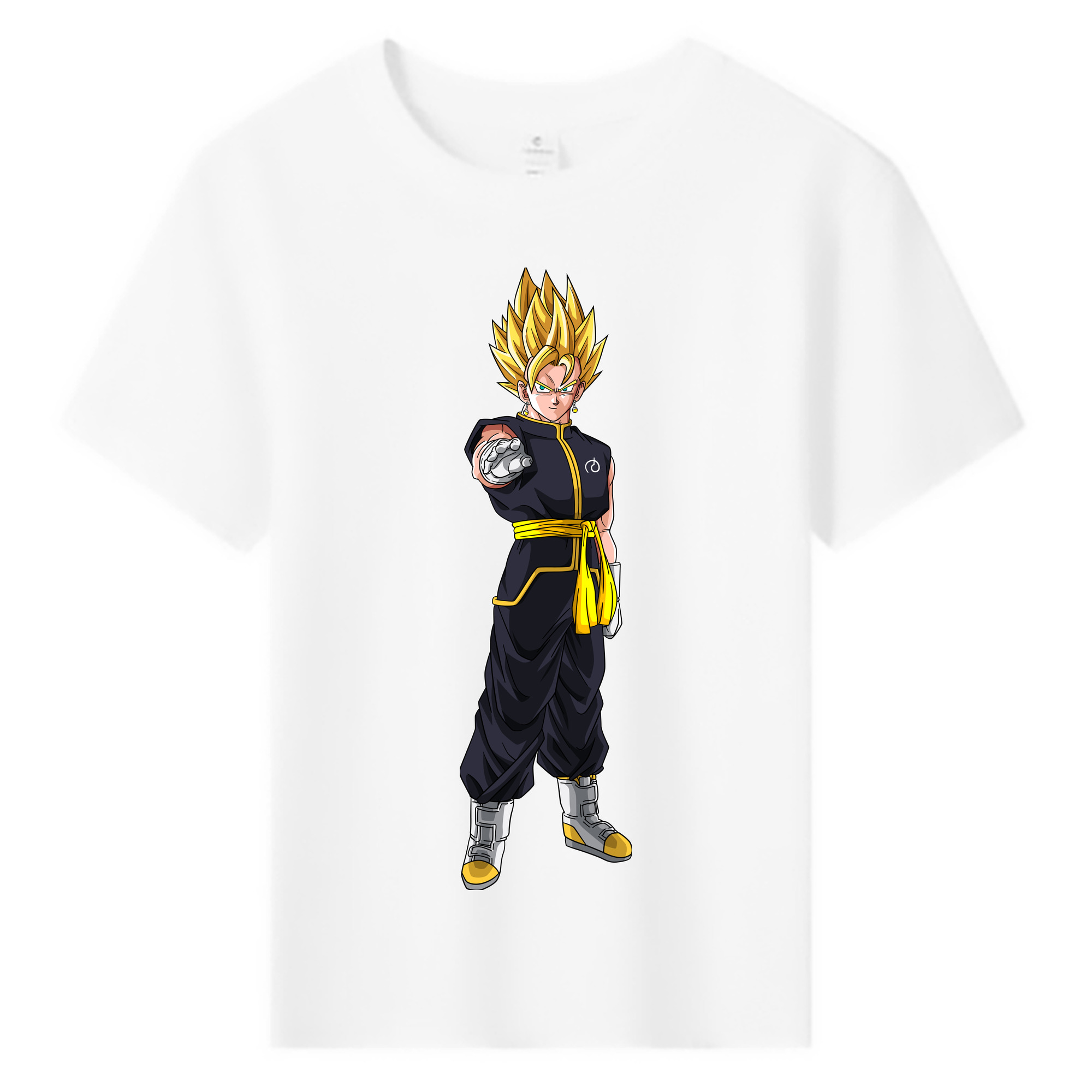 （画像用） ドラゴンボール ベジット DRAGON BALL Vegetto 綿100％キッズTシャツ（フロントプリント）