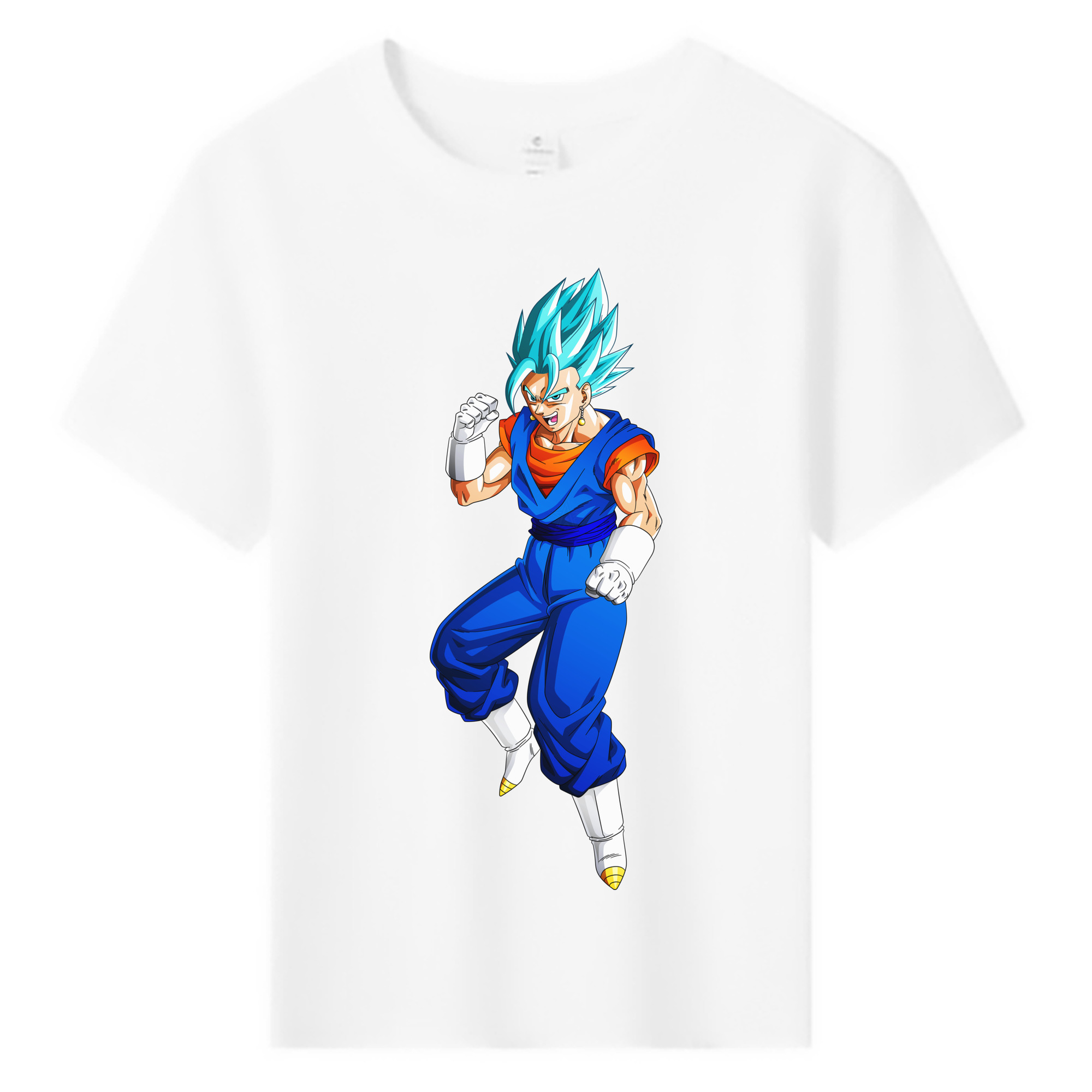 （画像用） ドラゴンボール ベジット DRAGON BALL Vegetto 綿100％キッズTシャツ（フロントプリント）