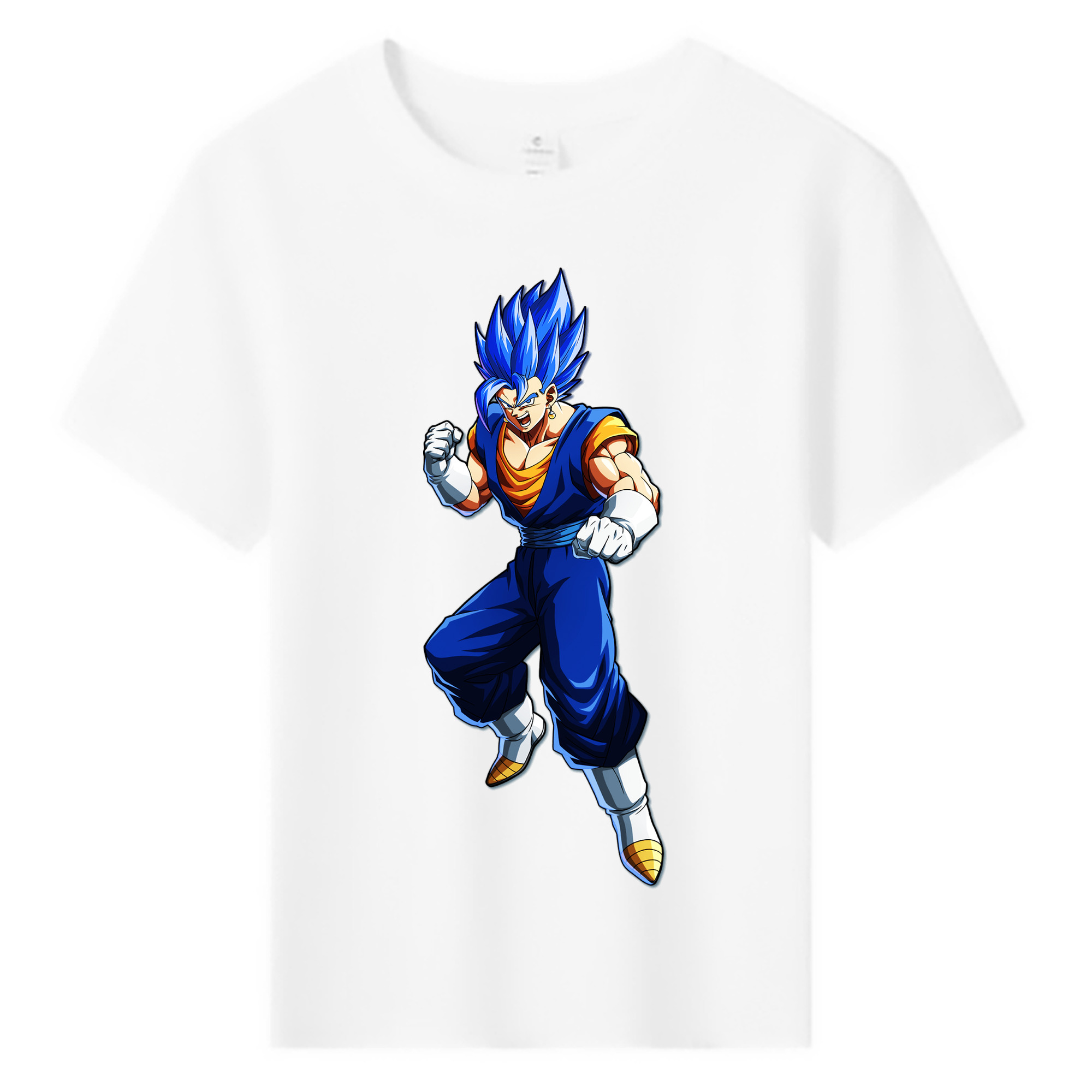 （画像用） ドラゴンボール ベジット DRAGON BALL Vegetto 綿100％キッズTシャツ（フロントプリント）