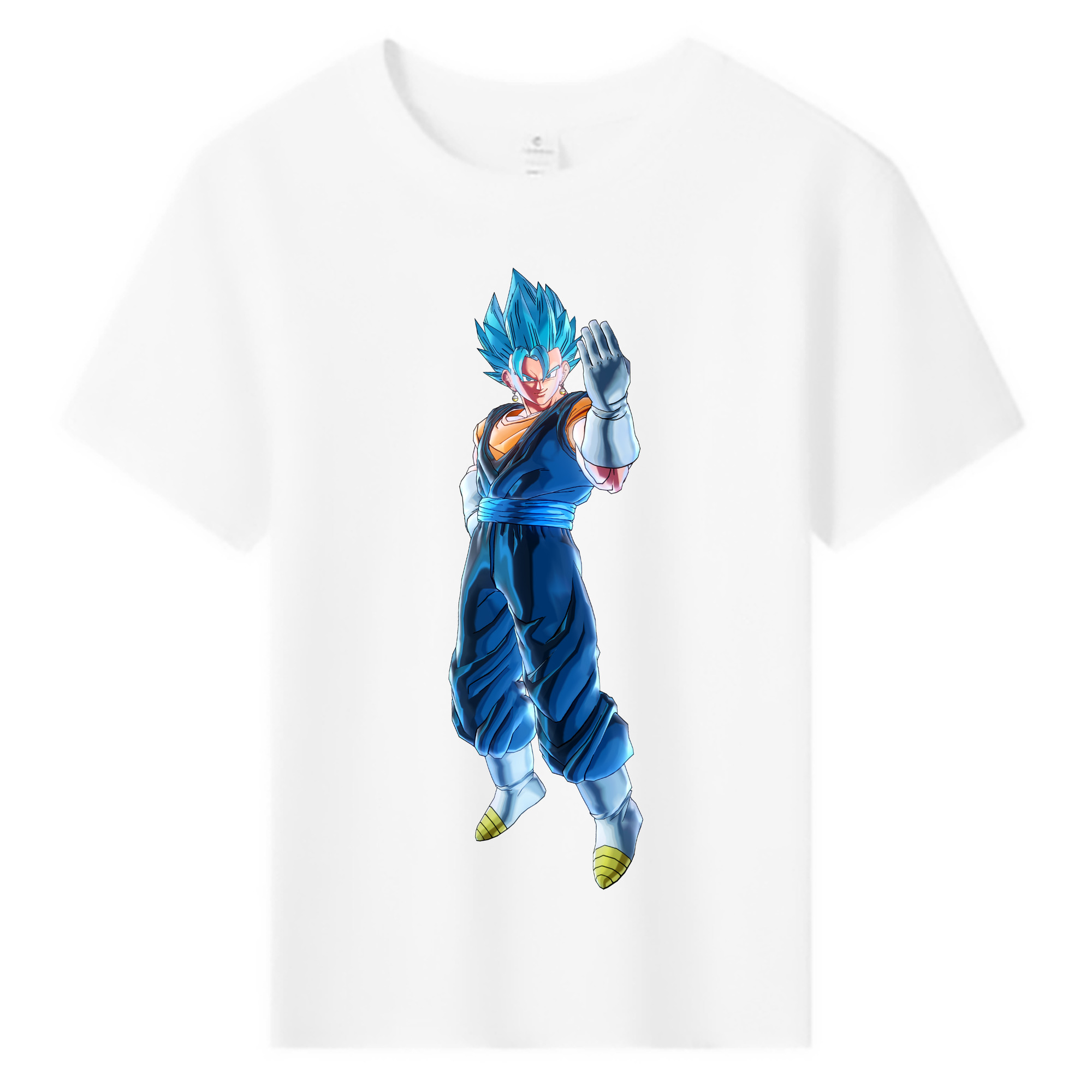 （画像用） ドラゴンボール ベジット DRAGON BALL Vegetto 綿100％キッズTシャツ（フロントプリント）