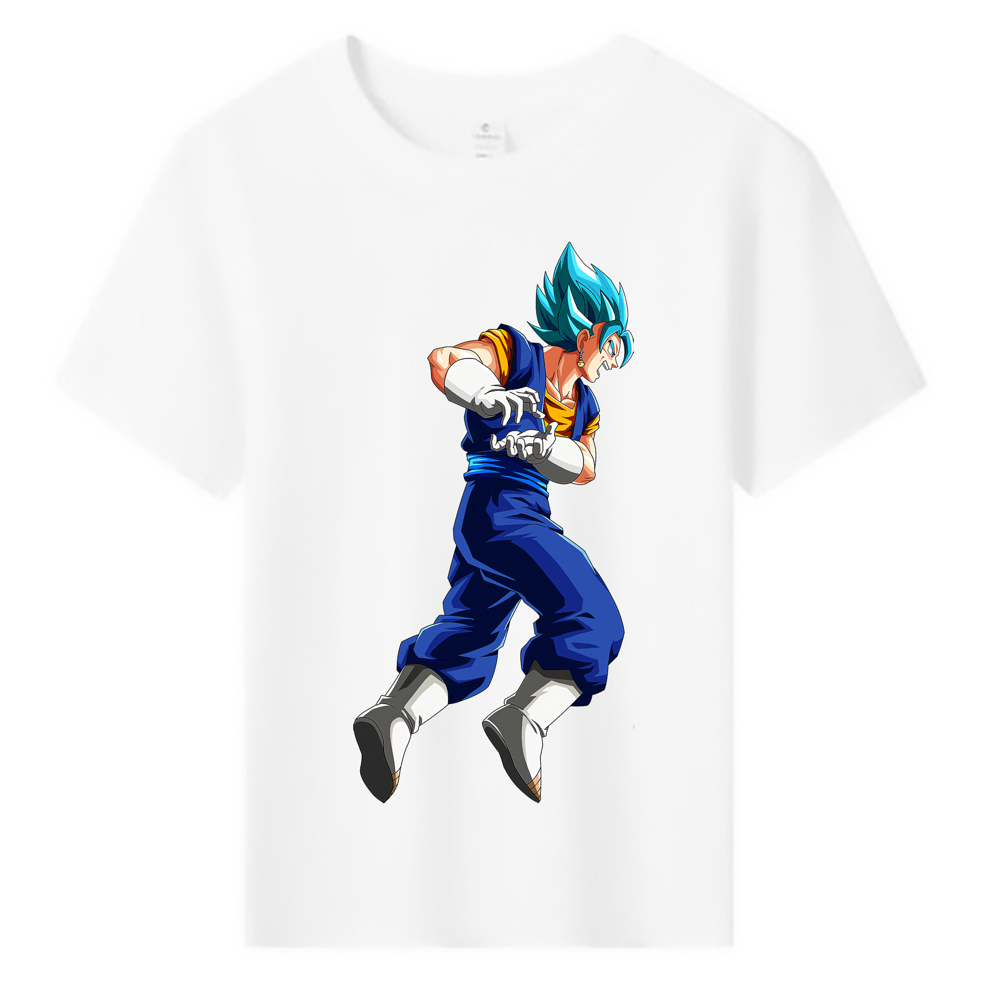 （画像用） ドラゴンボール ベジット DRAGON BALL Vegetto 綿100％キッズTシャツ（フロントプリント）