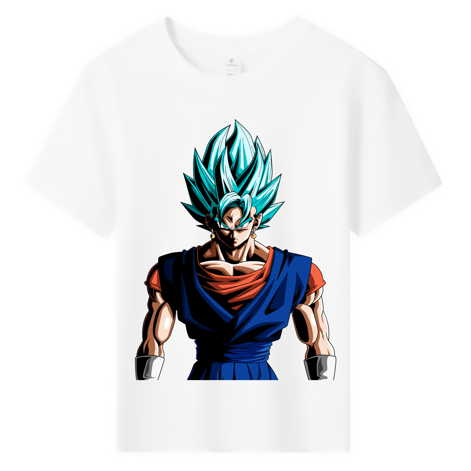 （画像用） ドラゴンボール ベジット DRAGON BALL Vegetto 綿100％キッズTシャツ（フロントプリント）