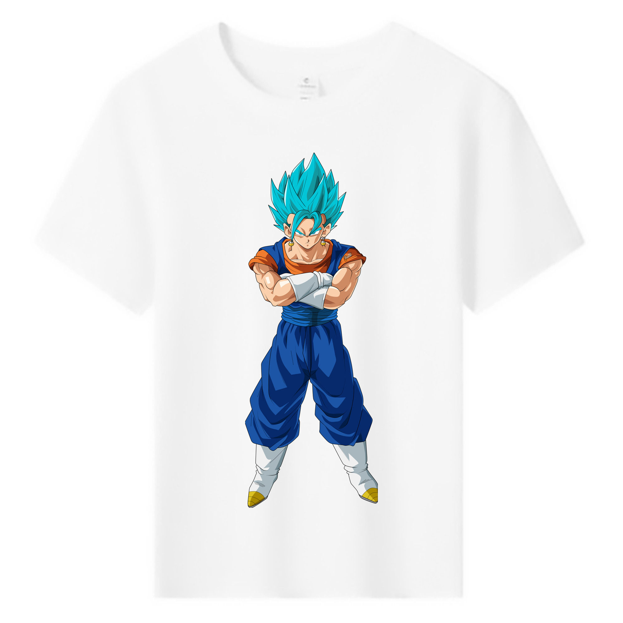 （画像用） ドラゴンボール ベジット DRAGON BALL Vegetto 綿100％キッズTシャツ（フロントプリント）