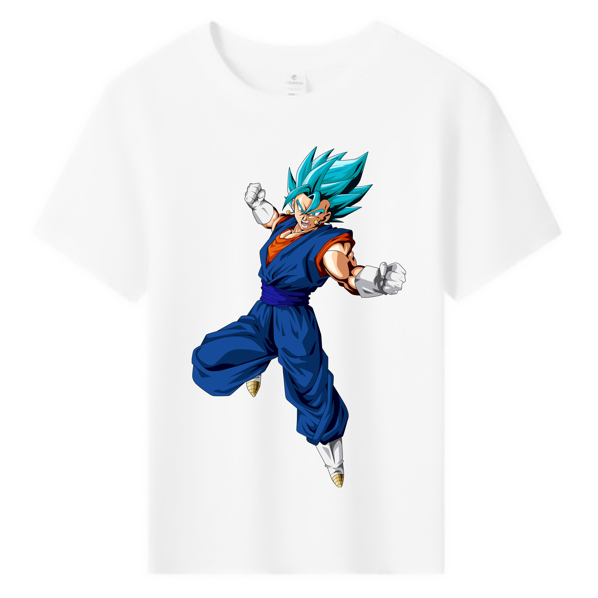 （画像用） ドラゴンボール ベジット DRAGON BALL Vegetto 綿100％キッズTシャツ（フロントプリント）