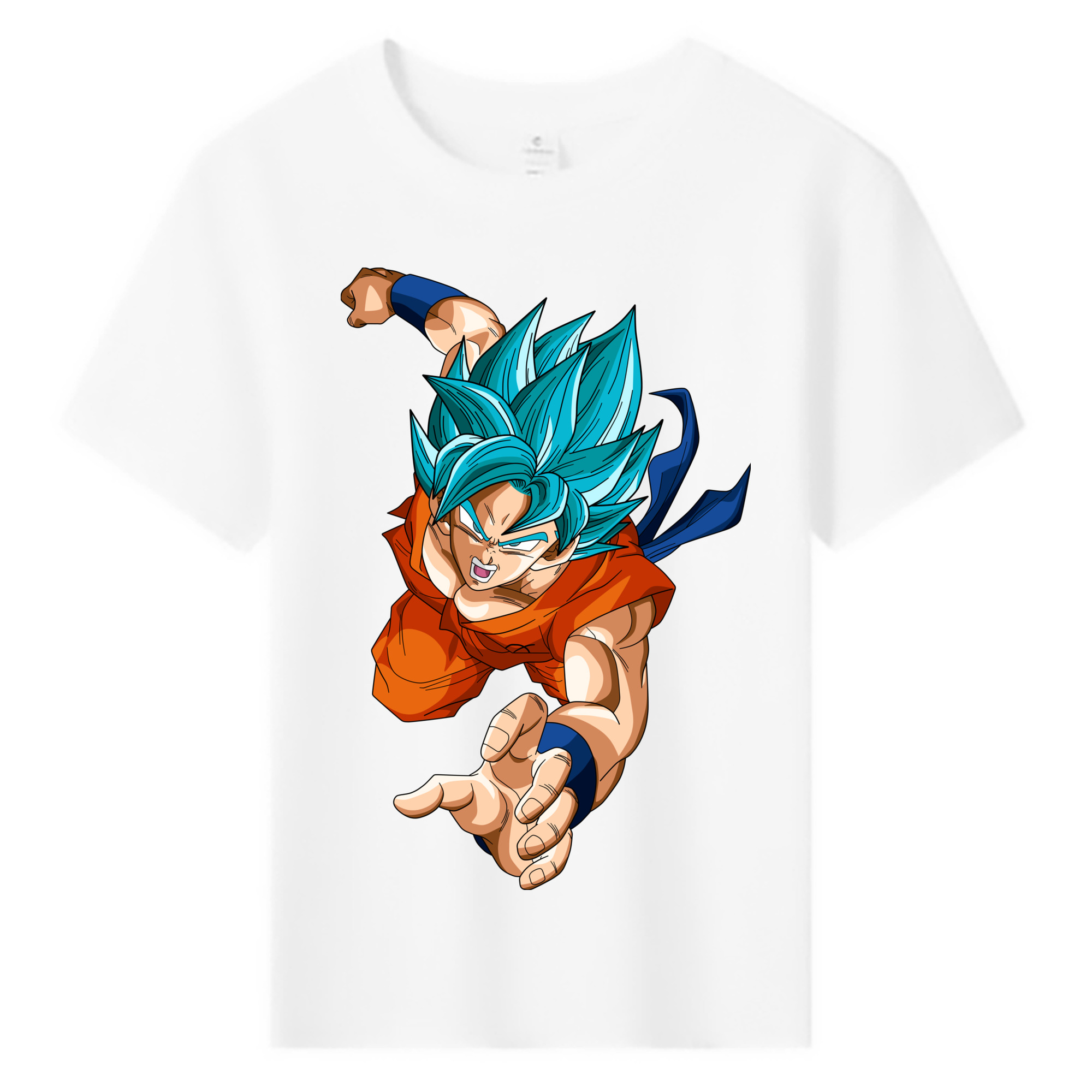 （画像用） ドラゴンボール ベジット DRAGON BALL Vegetto 綿100％キッズTシャツ（フロントプリント）