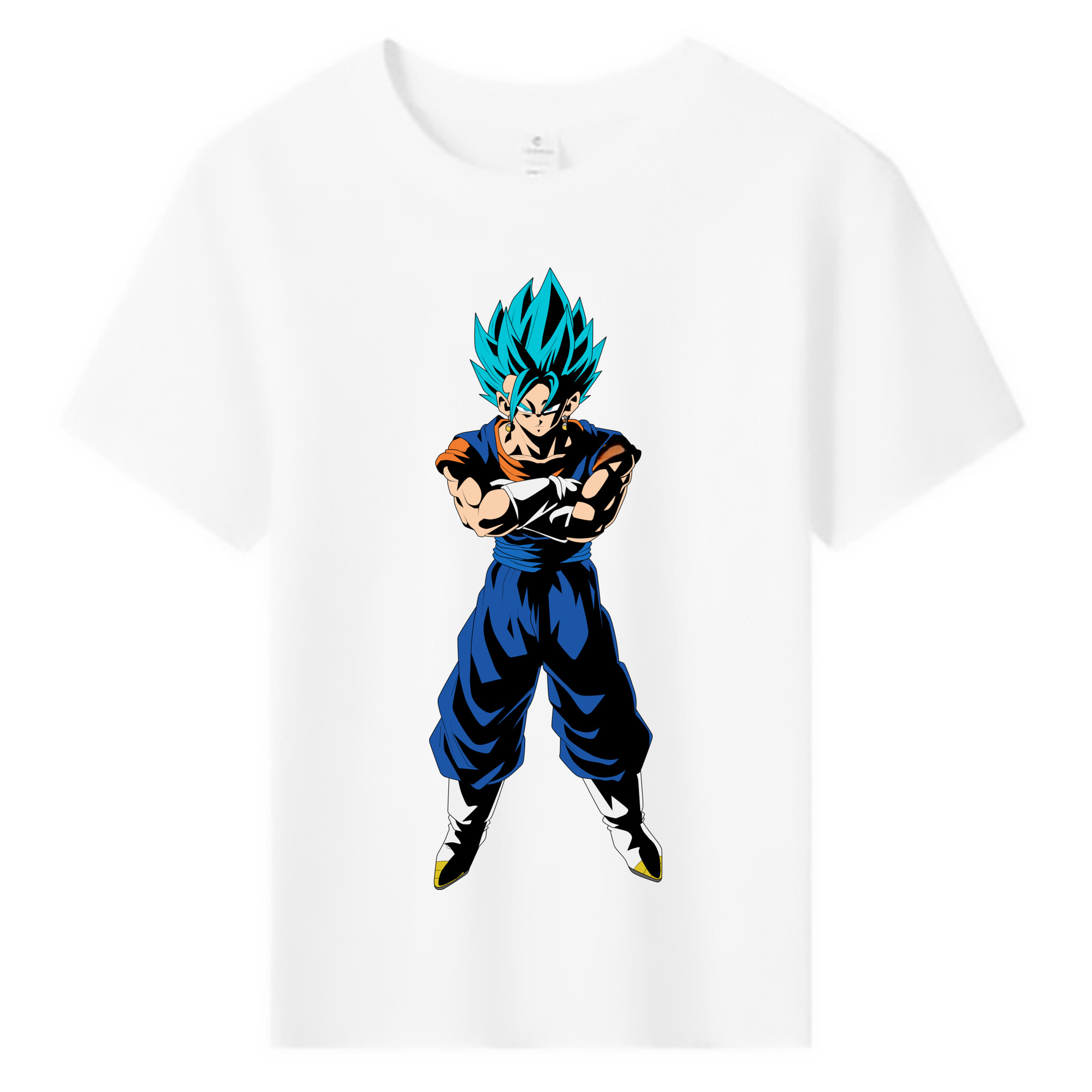 （画像用） ドラゴンボール ベジット DRAGON BALL Vegetto 綿100％キッズTシャツ（フロントプリント）