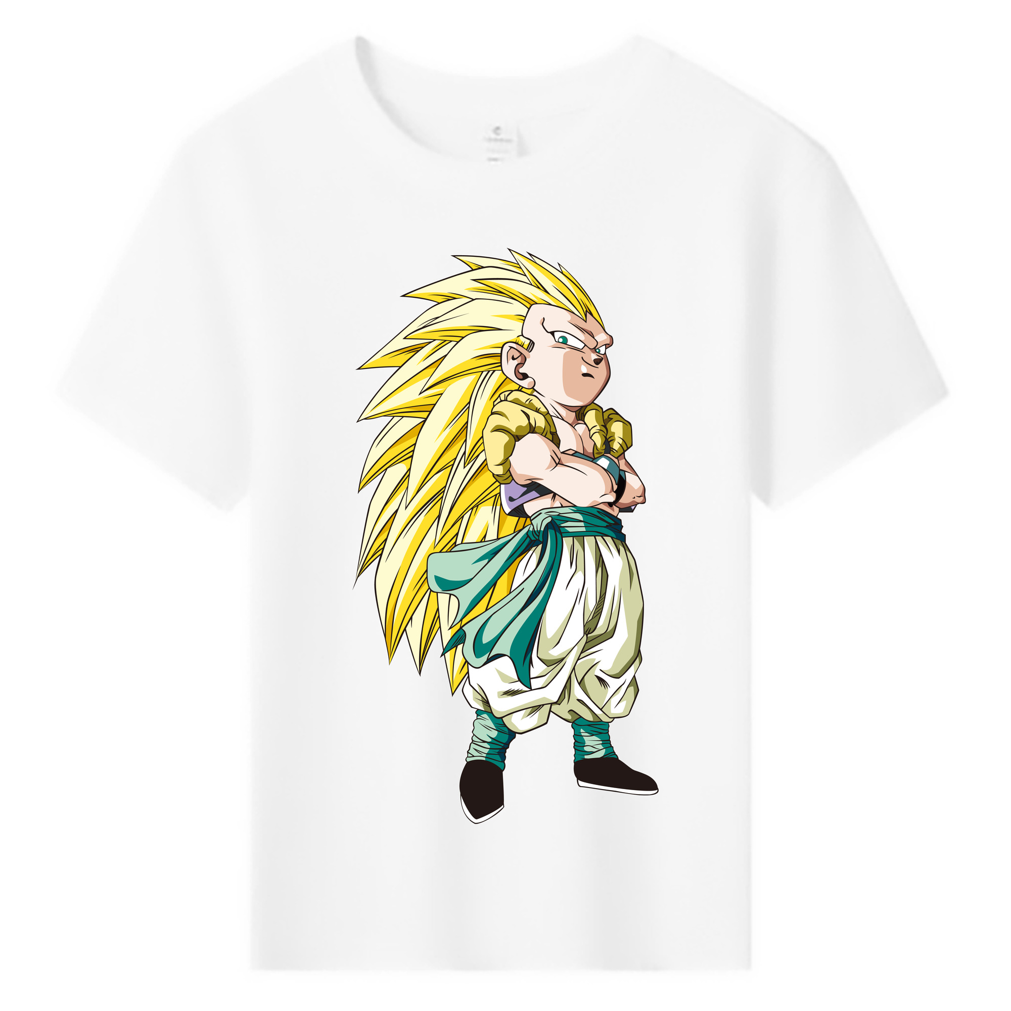 （画像用） ドラゴンボール ベジット DRAGON BALL Vegetto 綿100％キッズTシャツ（フロントプリント）