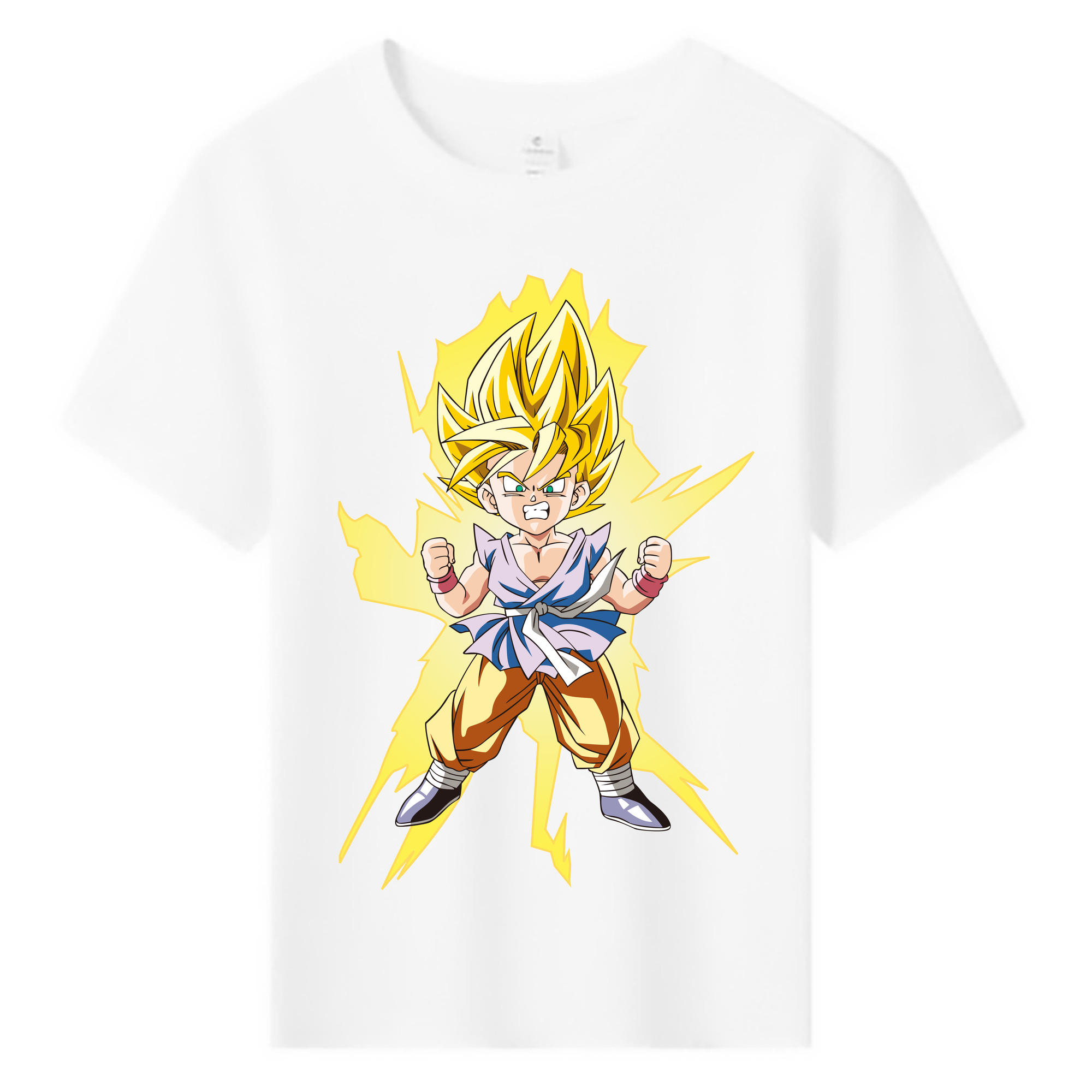 （画像用） ドラゴンボール ベジット DRAGON BALL Vegetto 綿100％キッズTシャツ（フロントプリント）