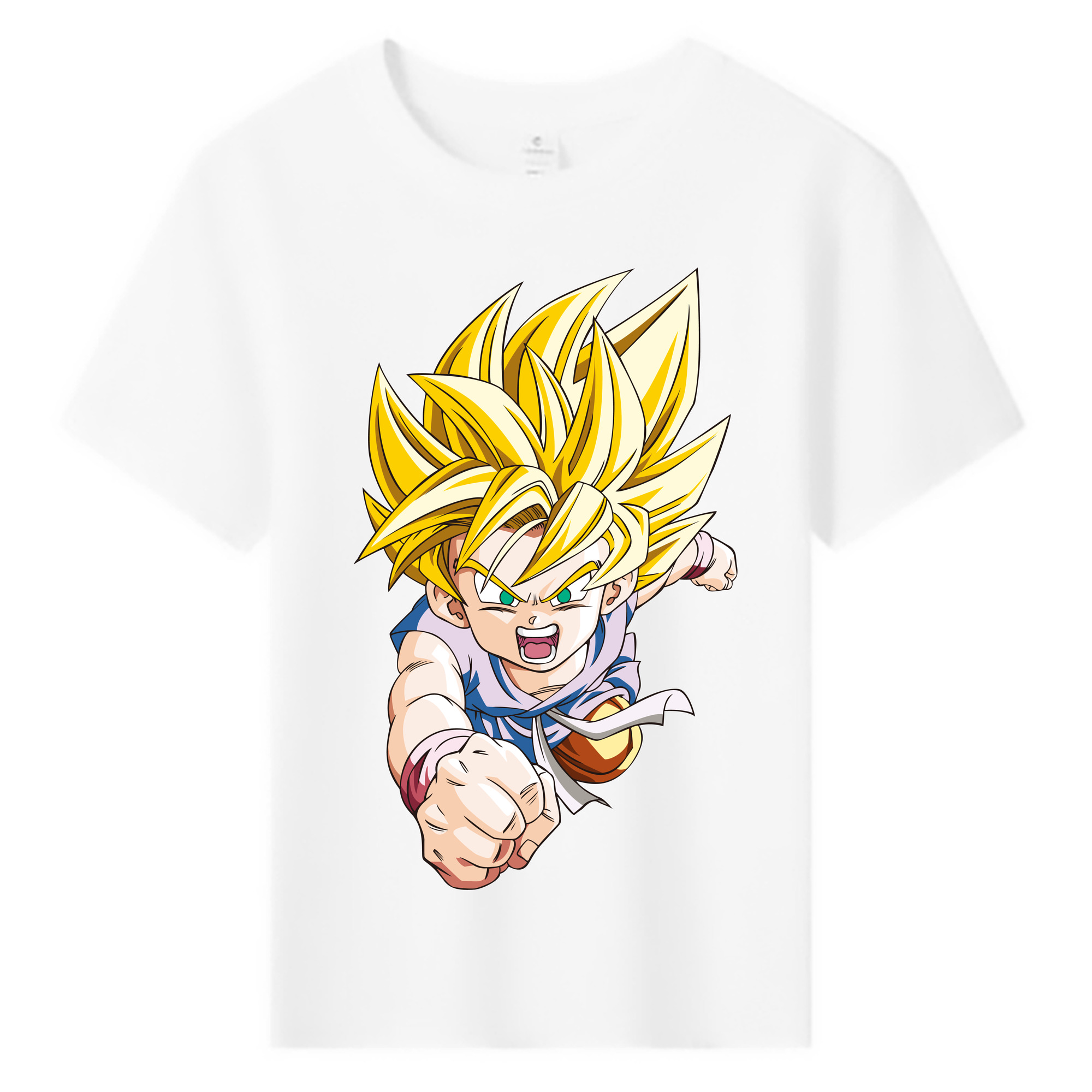 （画像用） ドラゴンボール ベジット DRAGON BALL Vegetto 綿100％キッズTシャツ（フロントプリント）