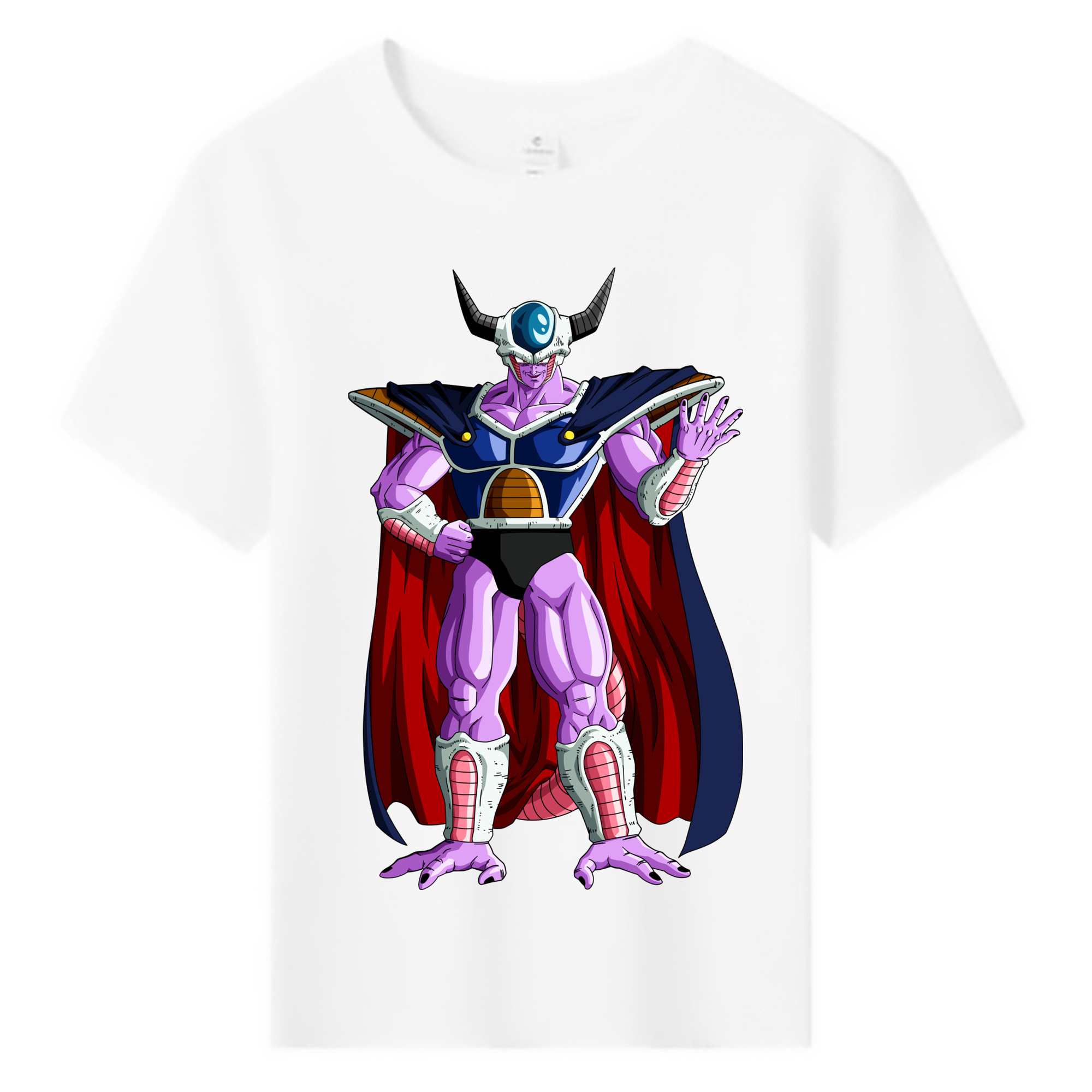 （画像用） ドラゴンボール コルド大王 DRAGON BALL King Cold 綿100％キッズTシャツ（フロントプリント）