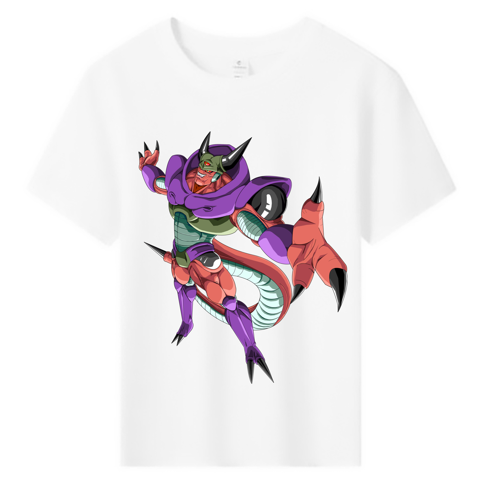 （画像用） ドラゴンボール ジャネンバ DRAGON BALL Janemba 綿100％キッズTシャツ（フロントプリント）