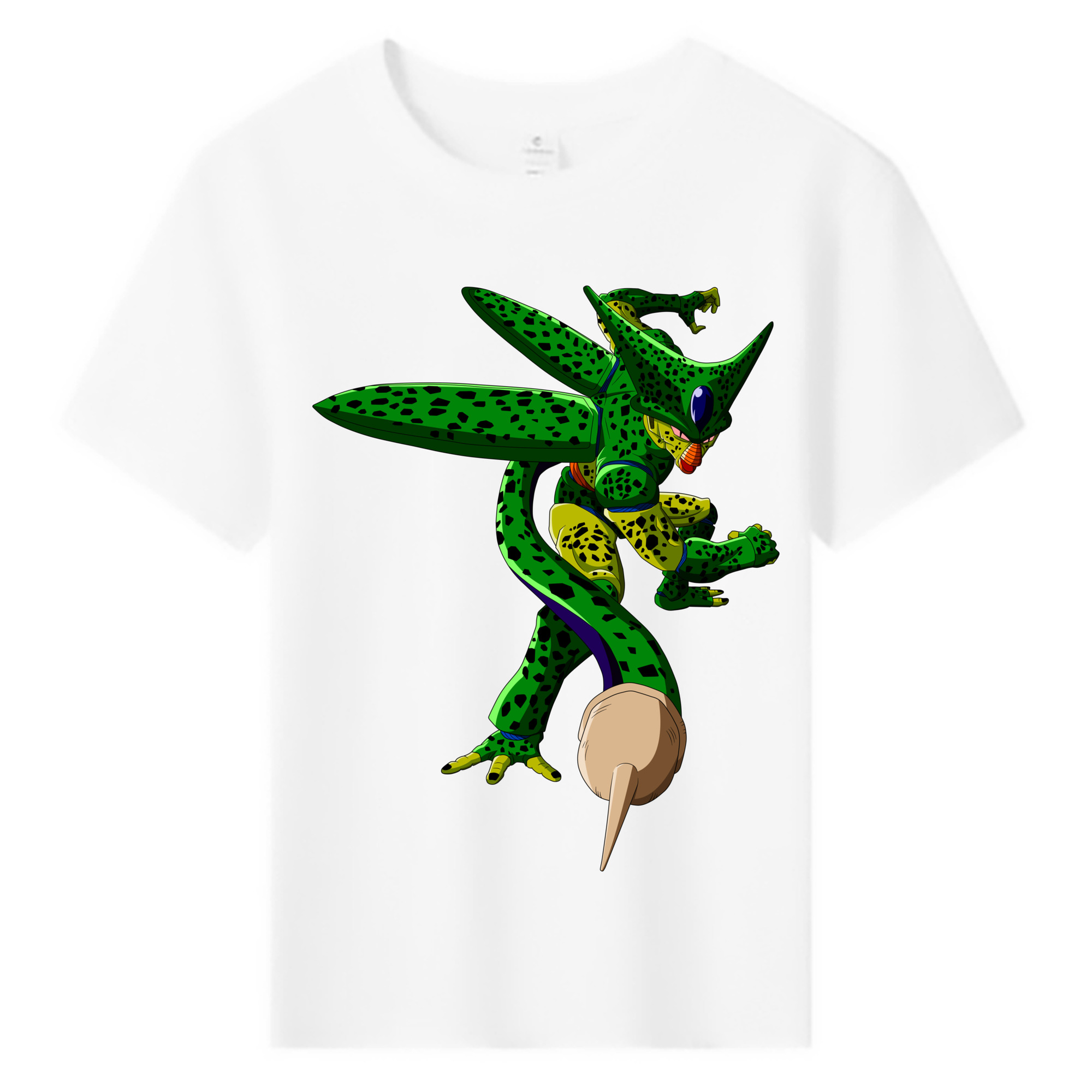 （画像用） ドラゴンボール セル DRAGON BALL Cell 綿100％キッズTシャツ（フロントプリント）