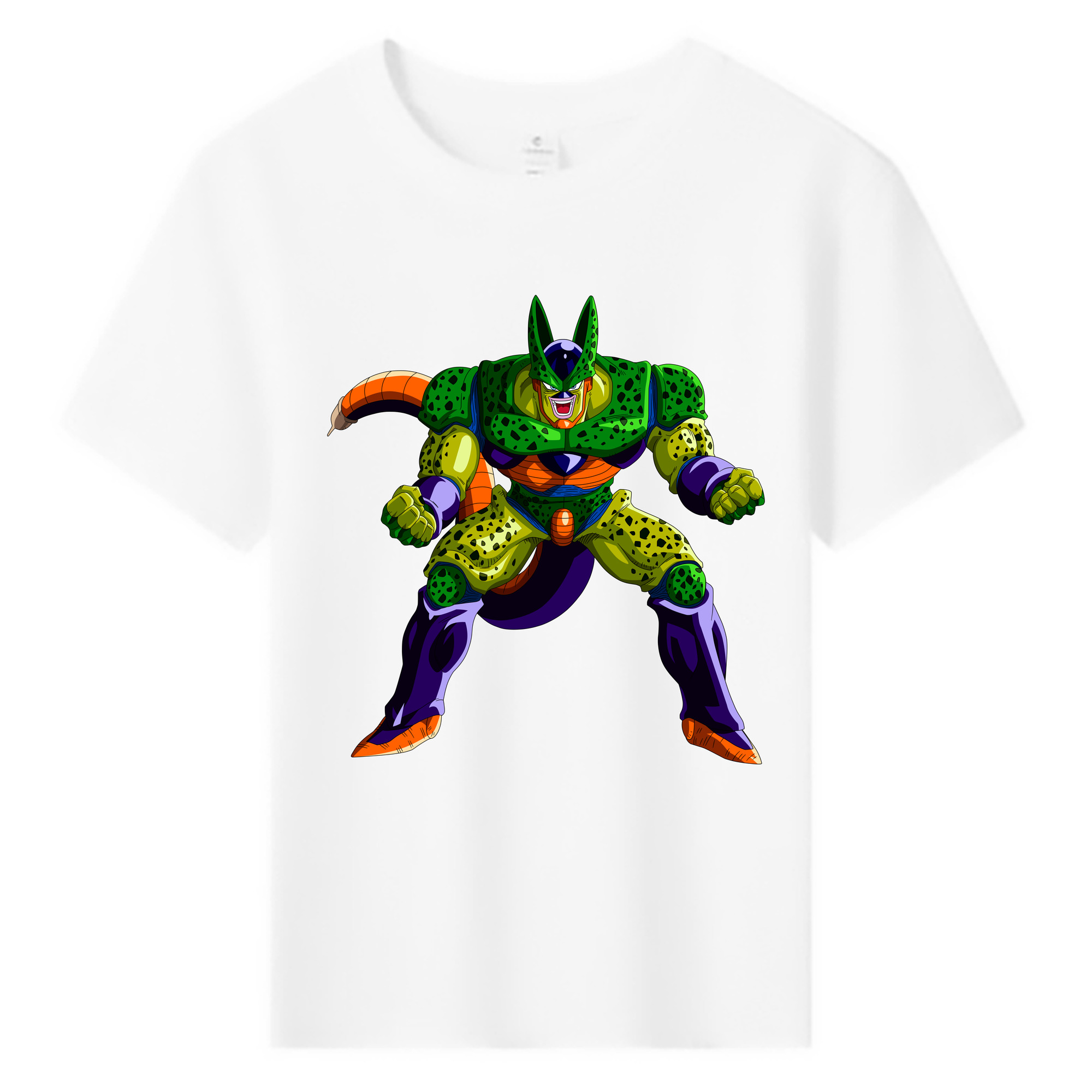 （画像用） ドラゴンボール セル DRAGON BALL Cell 綿100％キッズTシャツ（フロントプリント）