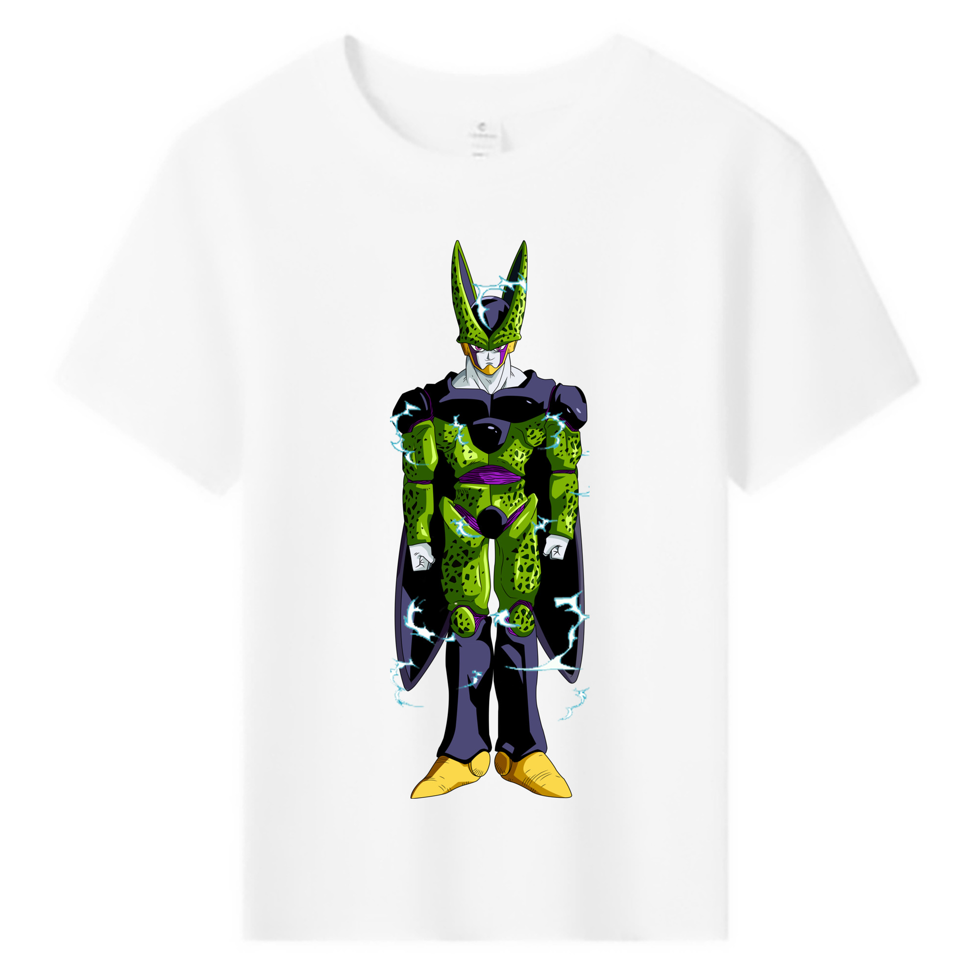 （画像用） ドラゴンボール セル DRAGON BALL Cell 綿100％キッズTシャツ（フロントプリント）