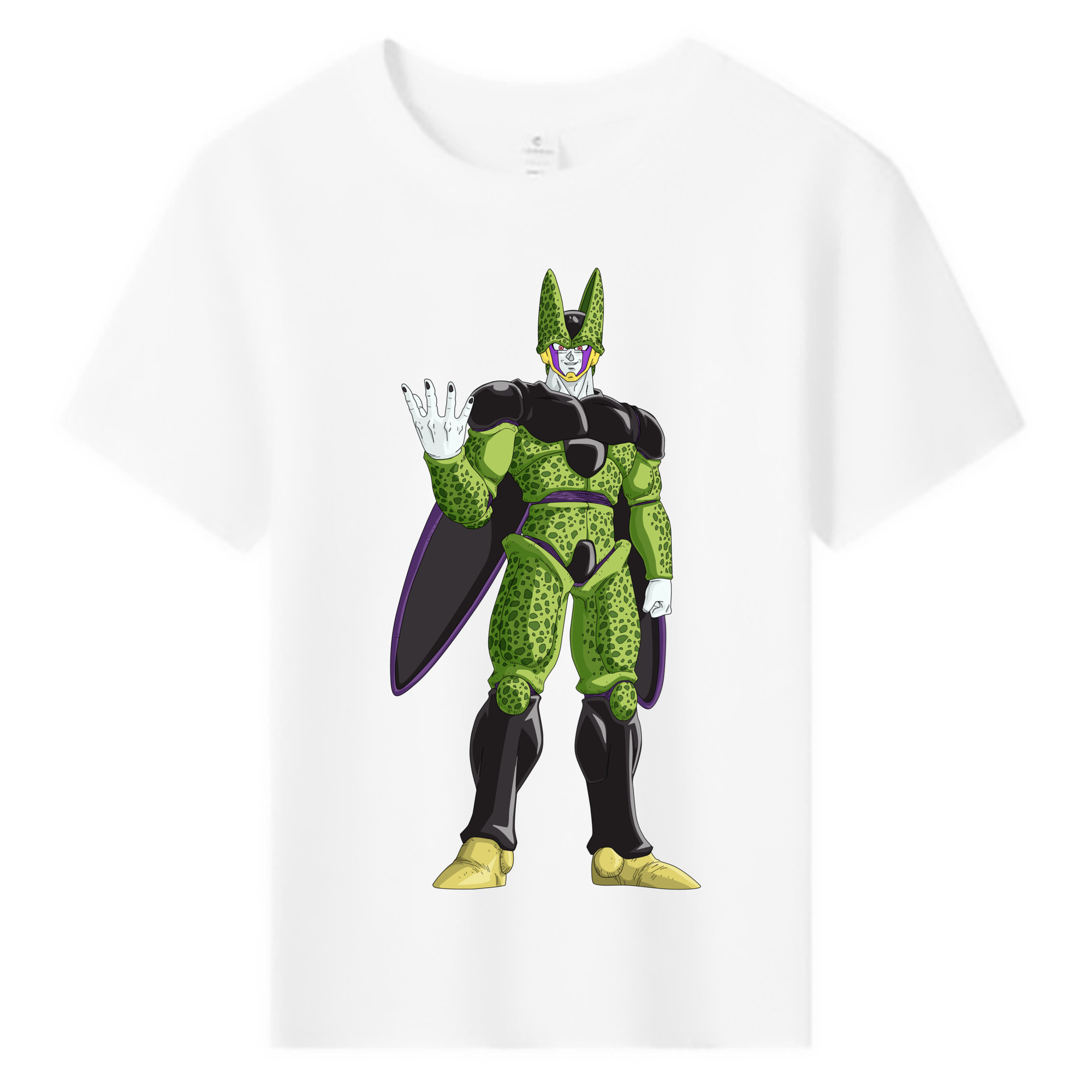 （画像用） ドラゴンボール セル DRAGON BALL Cell 綿100％キッズTシャツ（フロントプリント）