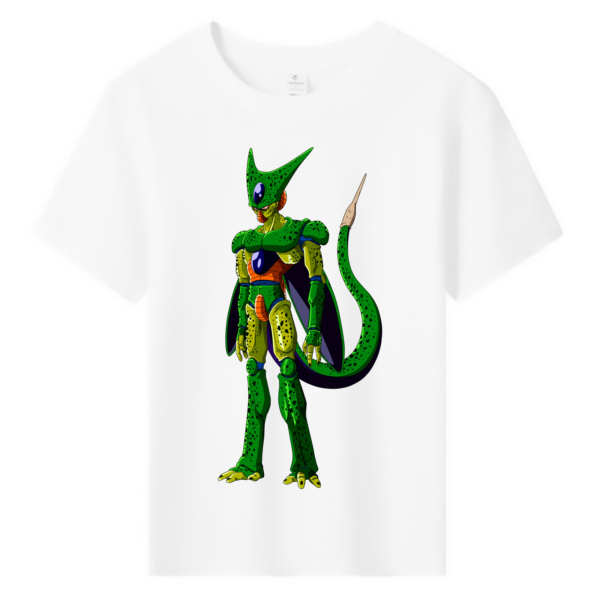 （画像用） ドラゴンボール セル DRAGON BALL Cell 綿100％キッズTシャツ（フロントプリント）