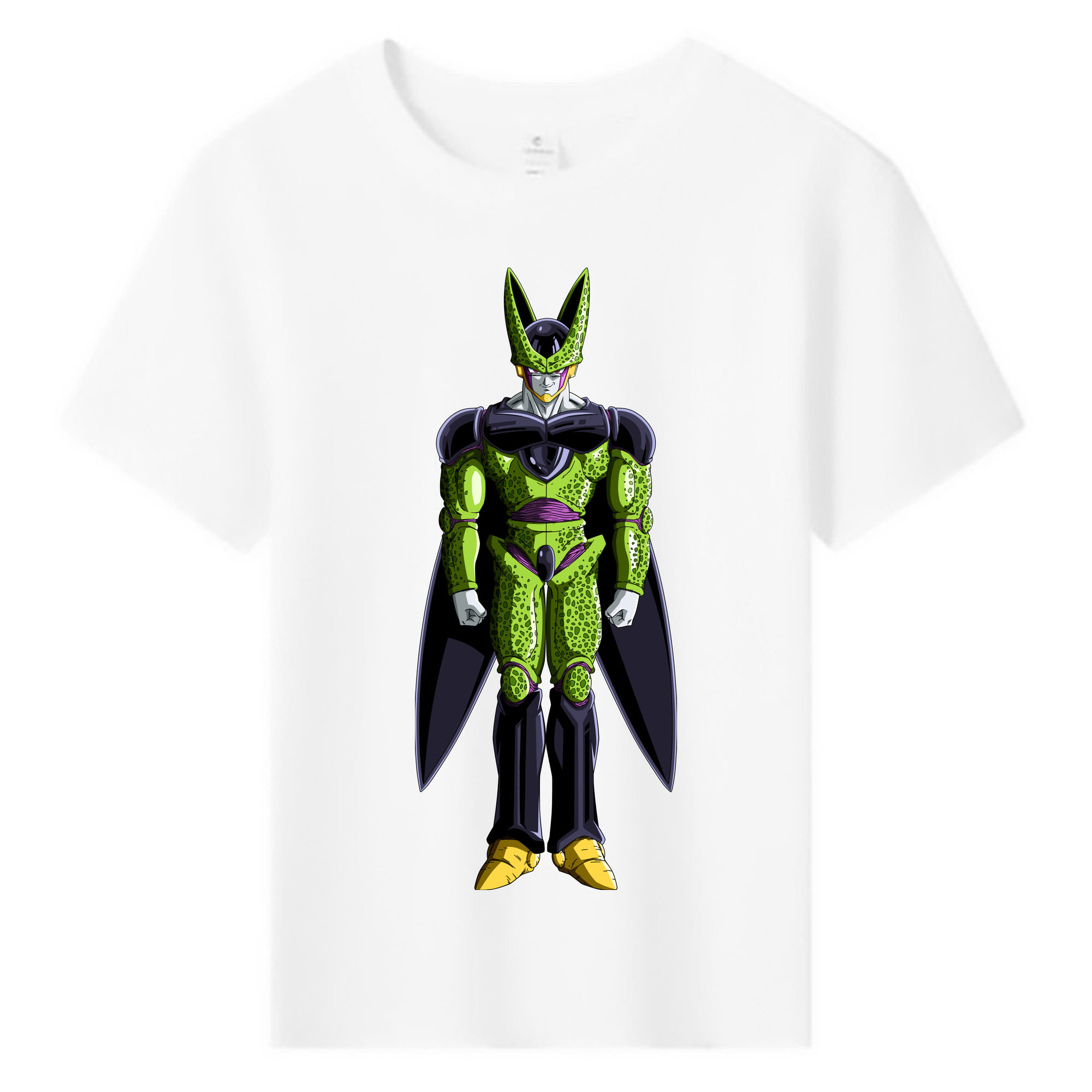 （画像用） ドラゴンボール セル DRAGON BALL Cell 綿100％キッズTシャツ（フロントプリント）