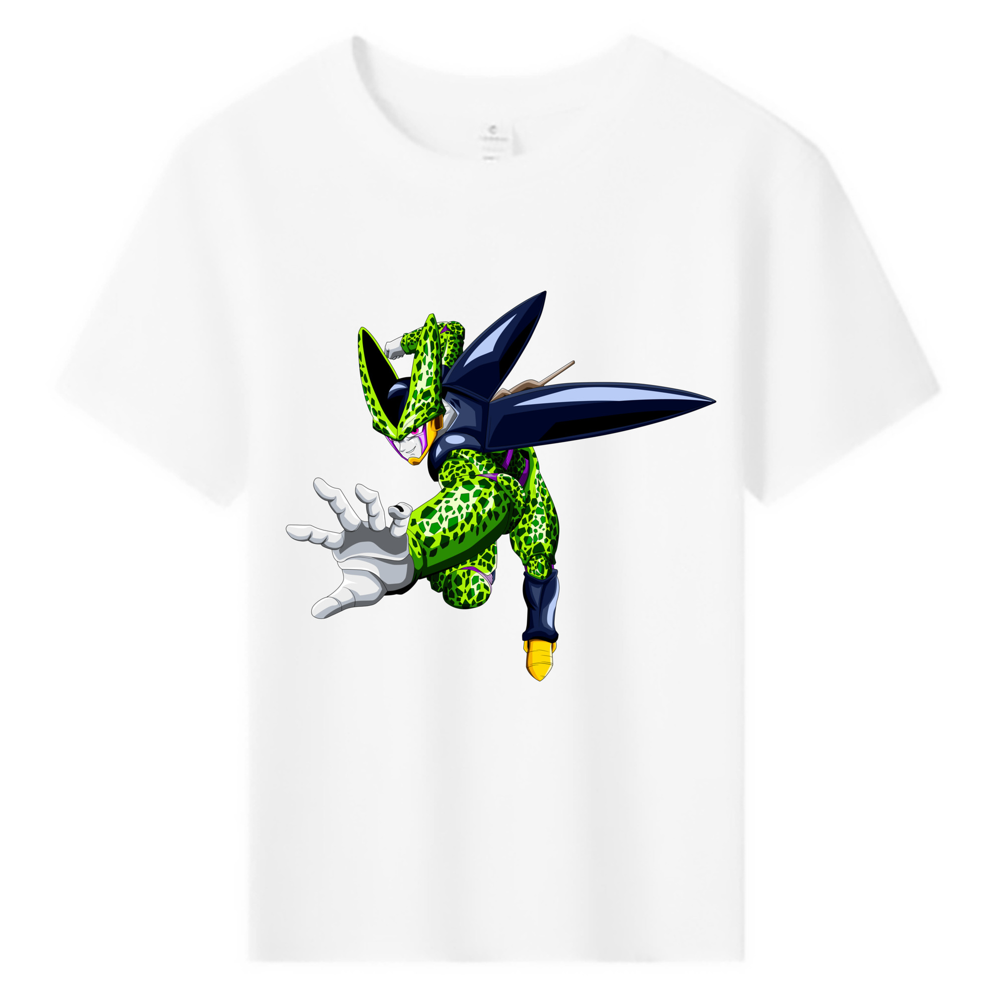 （画像用） ドラゴンボール セル DRAGON BALL Cell 綿100％キッズTシャツ（フロントプリント）