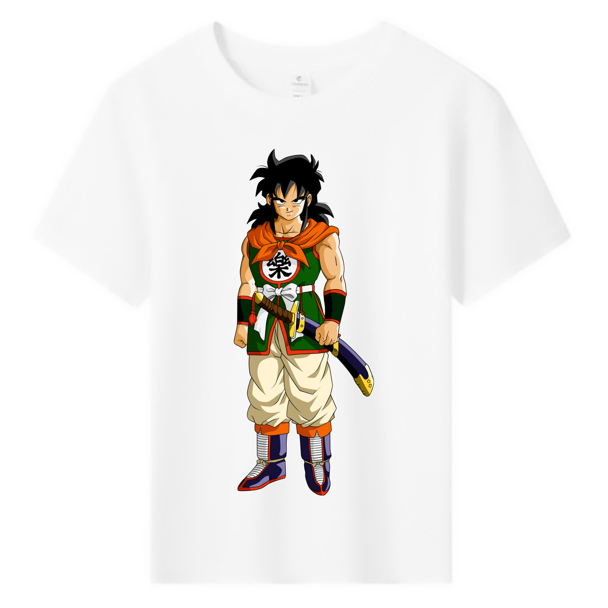 （画像用） ドラゴンボール ヤムチャ DRAGON BALL Yamcha 綿100％キッズTシャツ（フロントプリント）