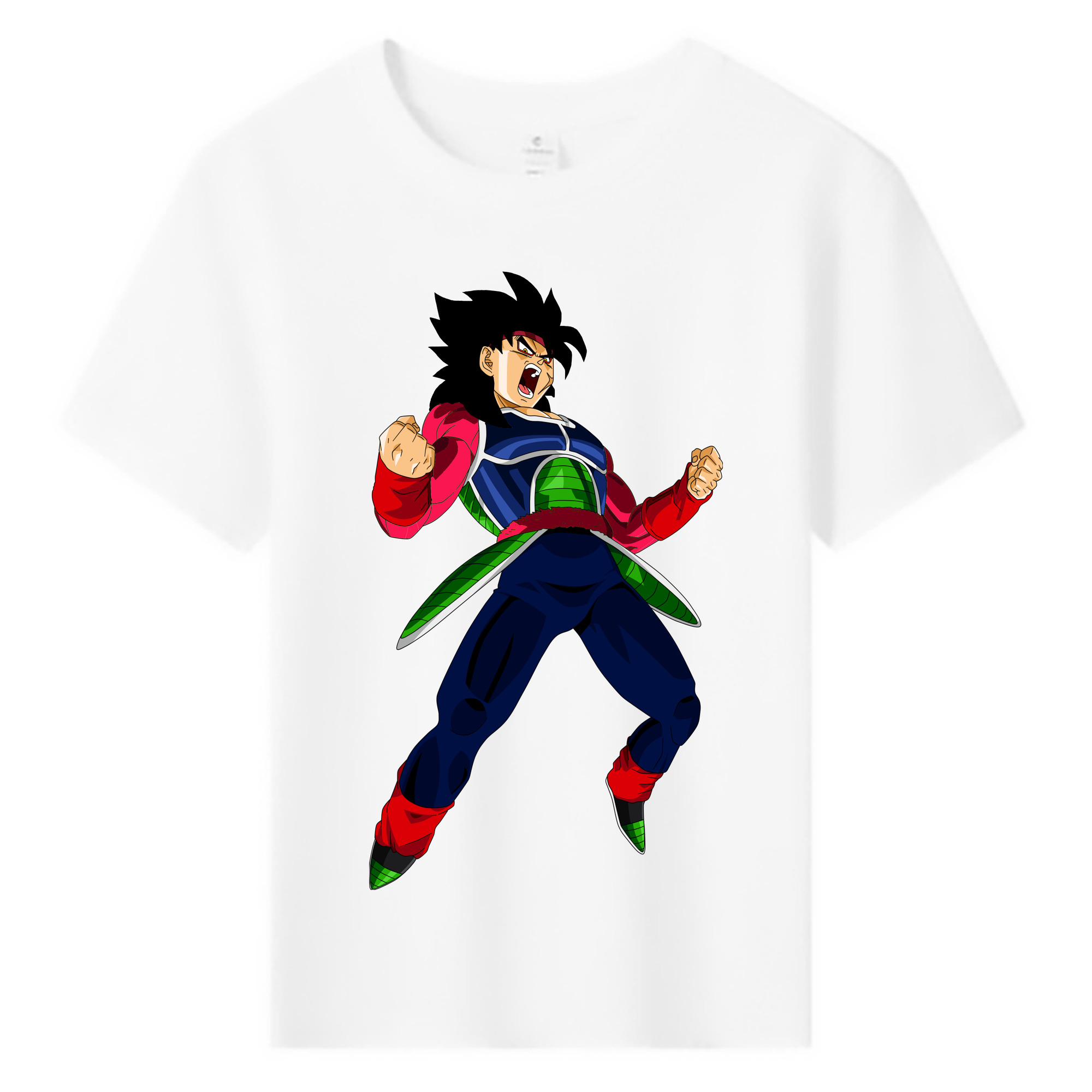 （画像用） ドラゴンボール バーダック DRAGON BALL Burdock 綿100％キッズTシャツ（フロントプリント）