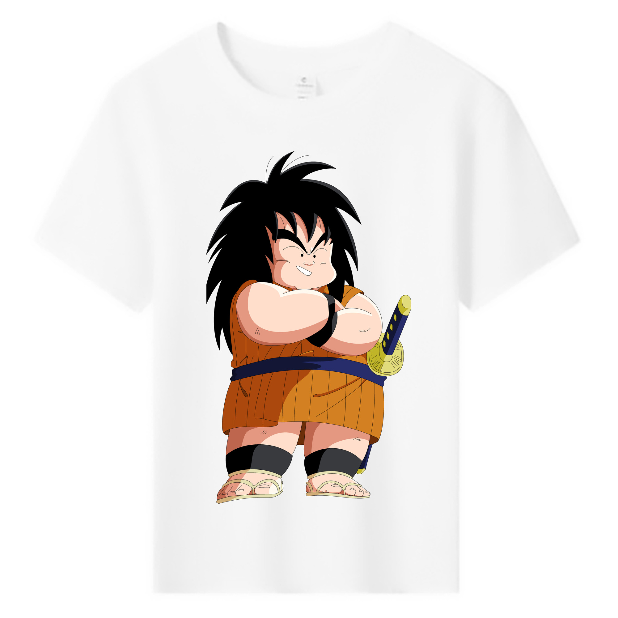 （画像用） ドラゴンボール やじろべえ DRAGON BALL Yajirobe 綿100％キッズTシャツ（フロントプリント）