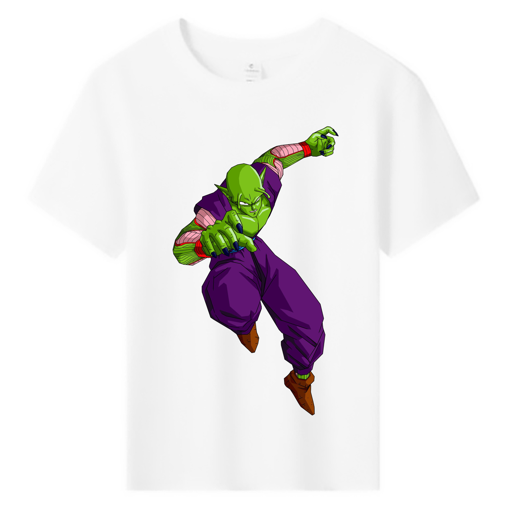 （画像用） ドラゴンボール ピッコロ DRAGON BALL Piccolo 綿100％キッズTシャツ（フロントプリント）