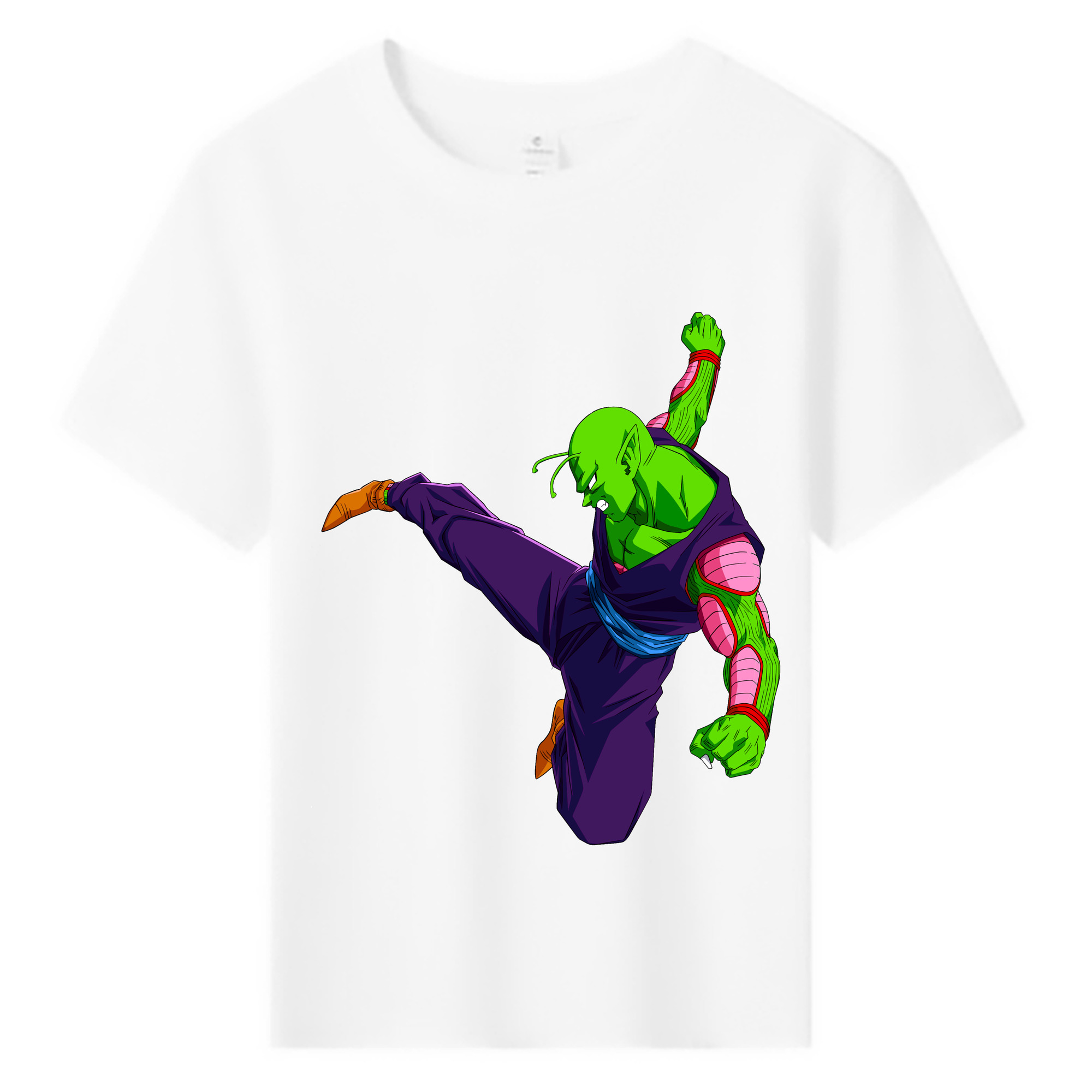 （画像用） ドラゴンボール ピッコロ DRAGON BALL Piccolo 綿100％キッズTシャツ（フロントプリント）