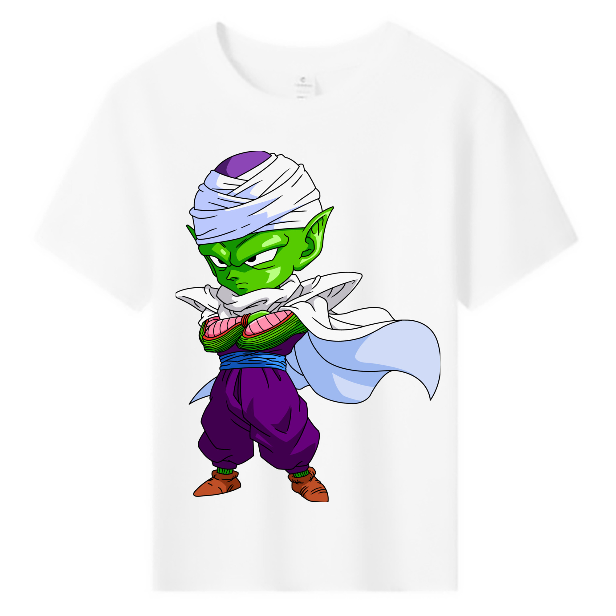 （画像用） ドラゴンボール ピッコロ DRAGON BALL Piccolo 綿100％キッズTシャツ（フロントプリント）
