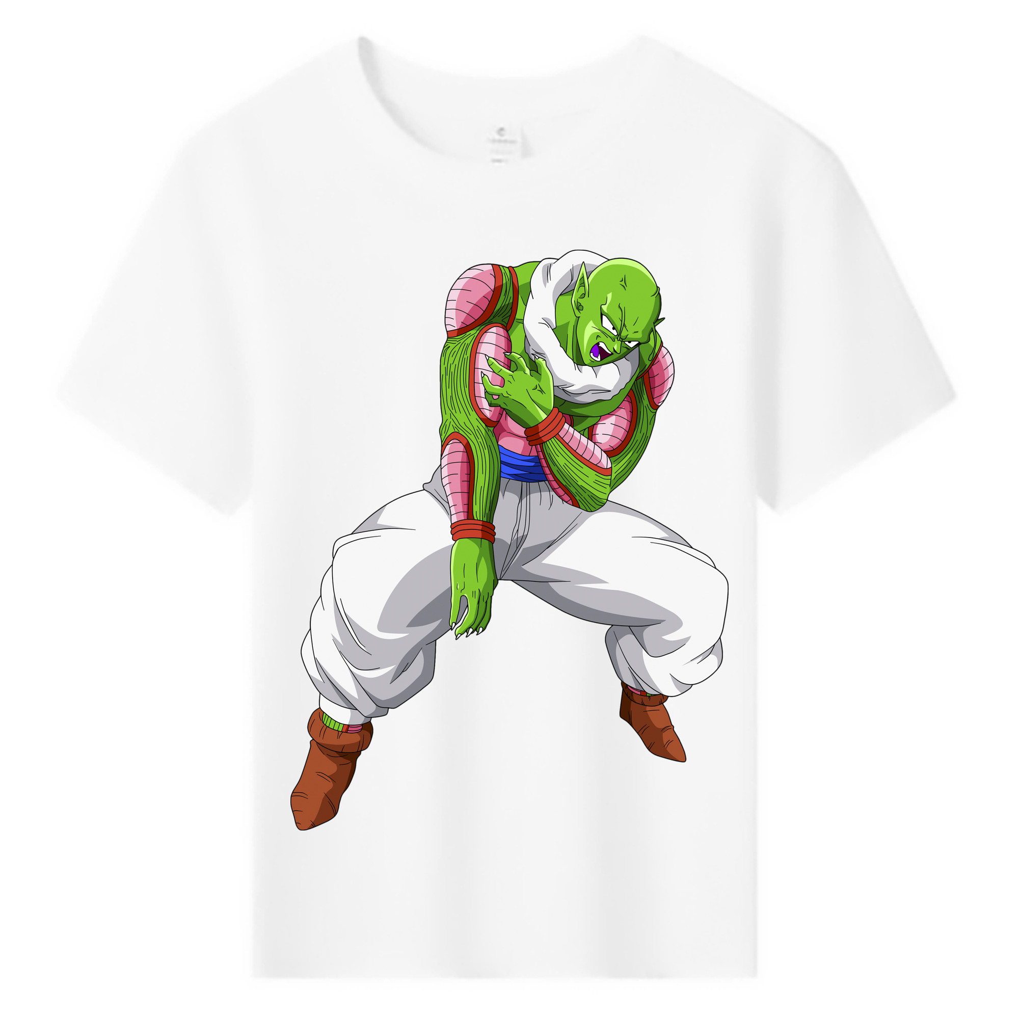 （画像用） ドラゴンボール ピッコロ DRAGON BALL Piccolo 綿100％キッズTシャツ（フロントプリント）
