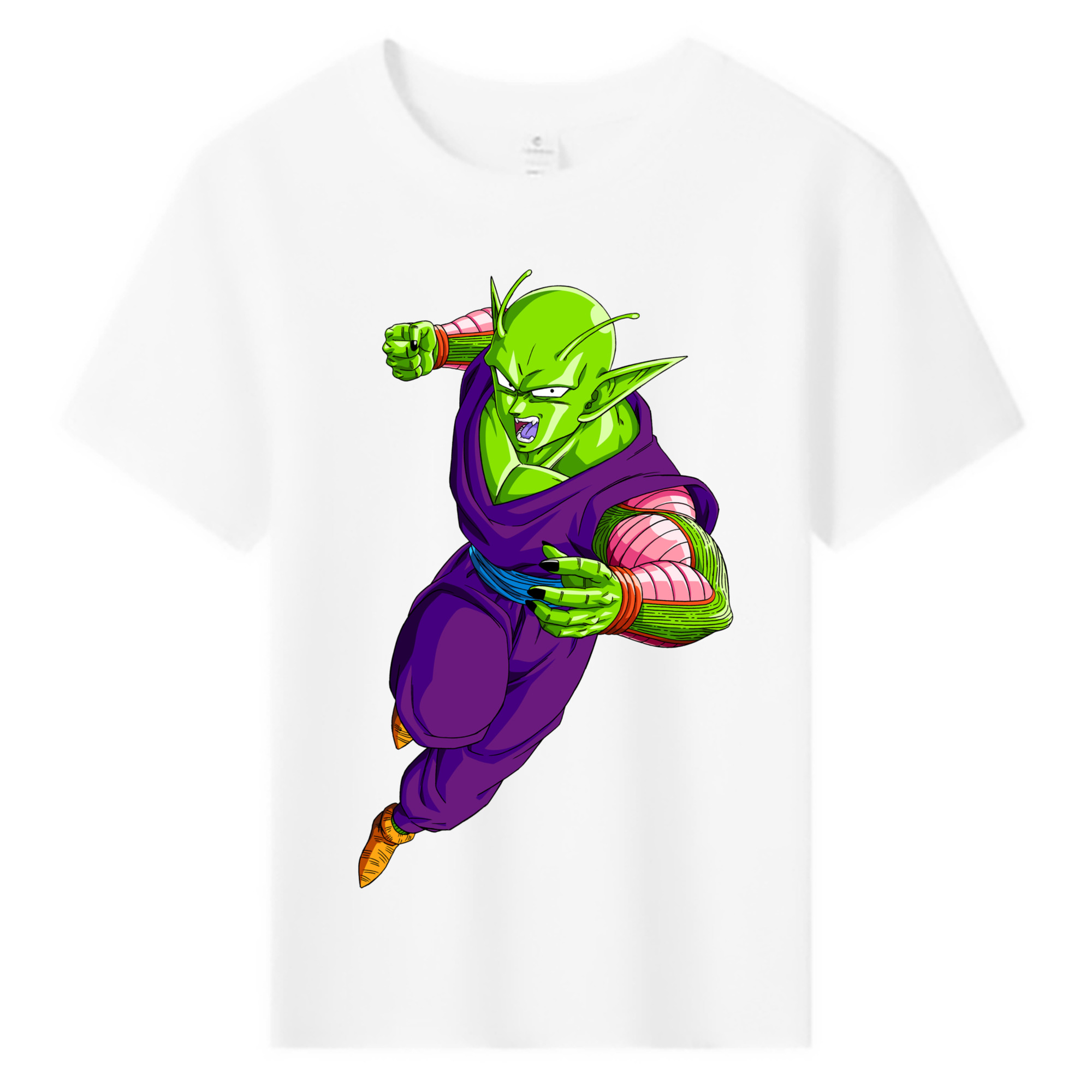 （画像用） ドラゴンボール ピッコロ DRAGON BALL Piccolo 綿100％キッズTシャツ（フロントプリント）