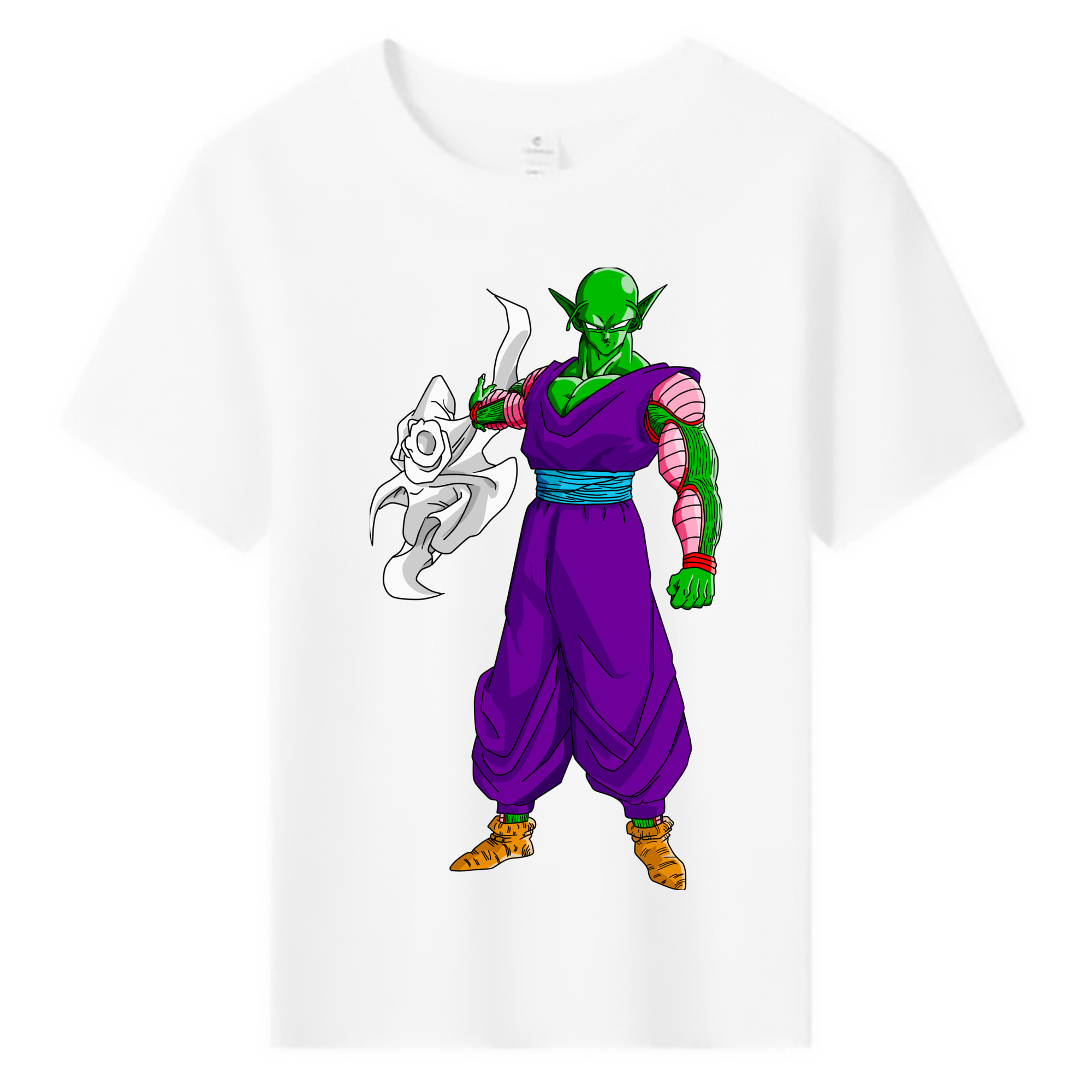 （画像用） ドラゴンボール ピッコロ DRAGON BALL Piccolo 綿100％キッズTシャツ（フロントプリント）