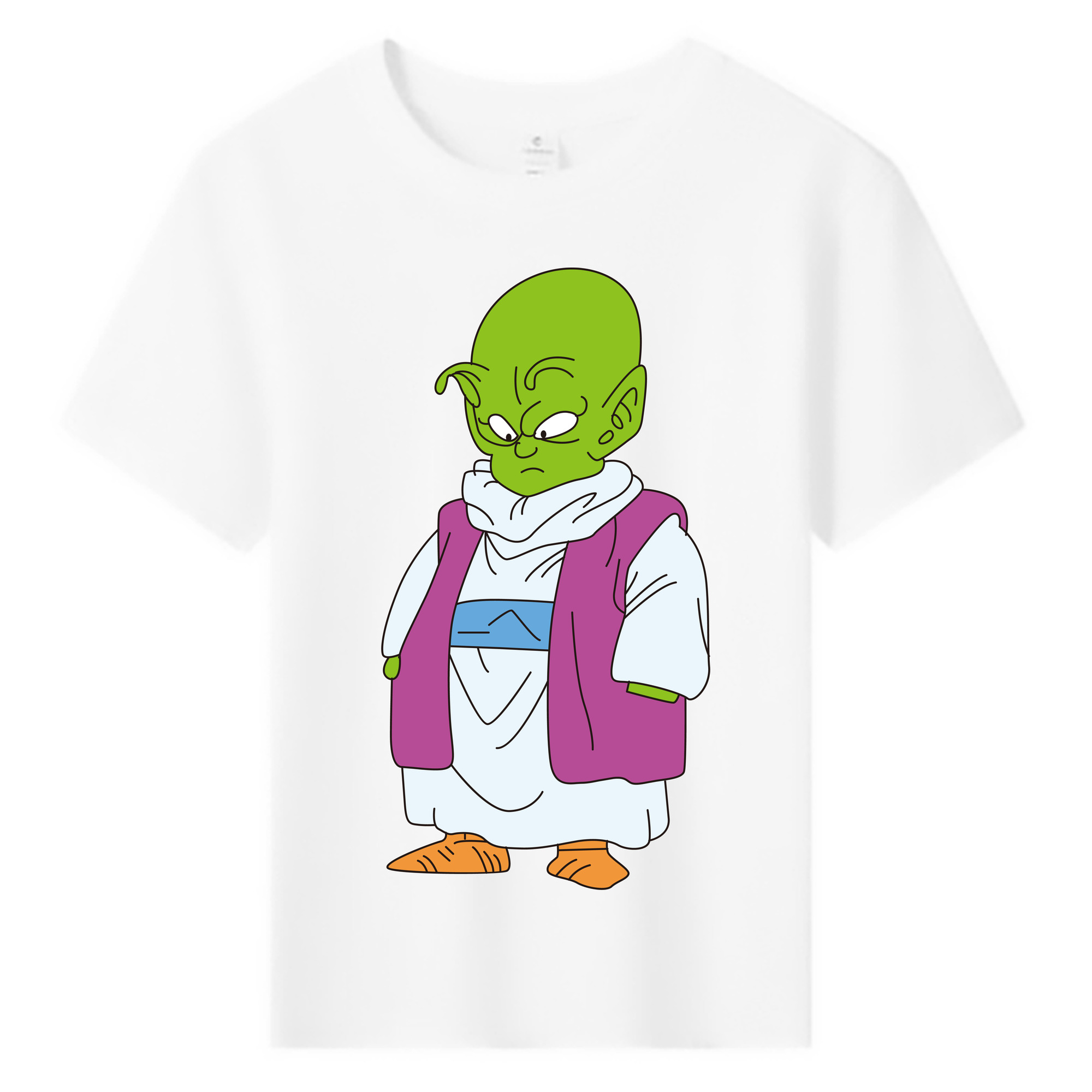（画像用） ドラゴンボール ピッコロ DRAGON BALL Piccolo 綿100％キッズTシャツ（フロントプリント）