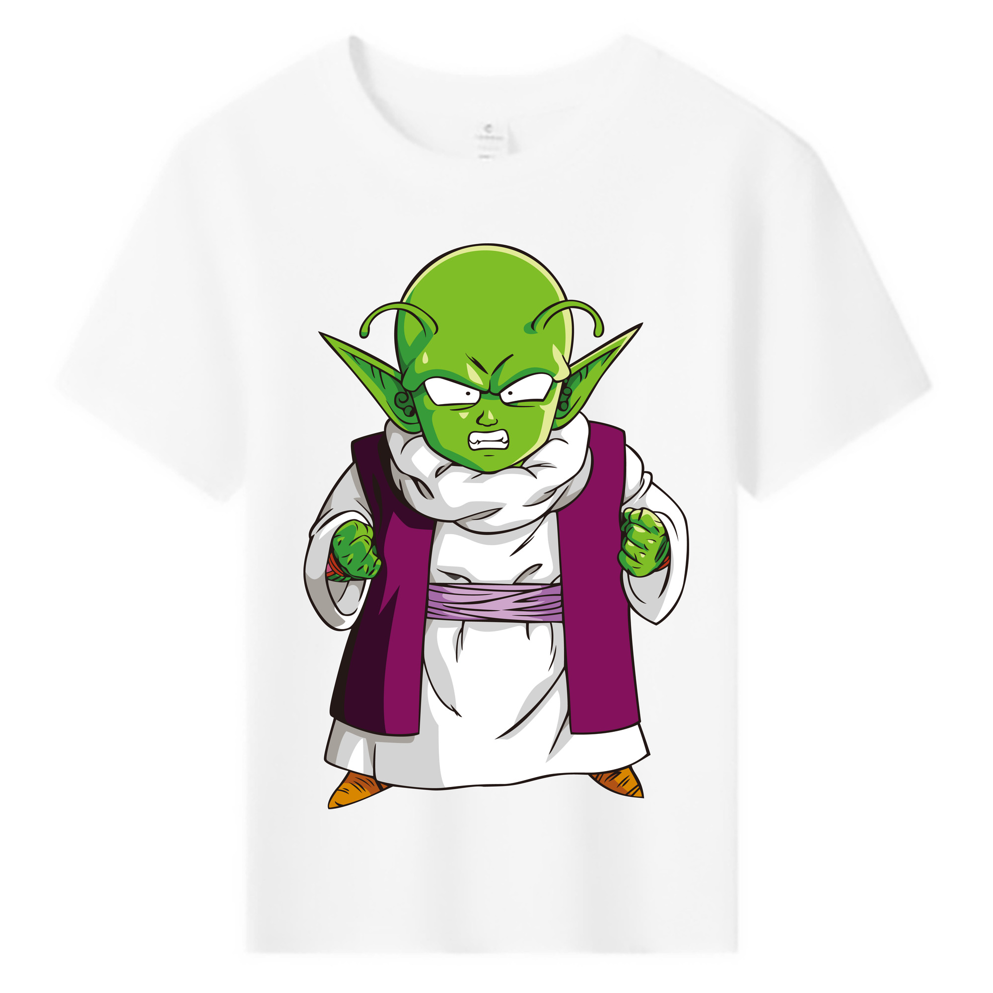 （画像用） ドラゴンボール ピッコロ DRAGON BALL Piccolo 綿100％キッズTシャツ（フロントプリント）