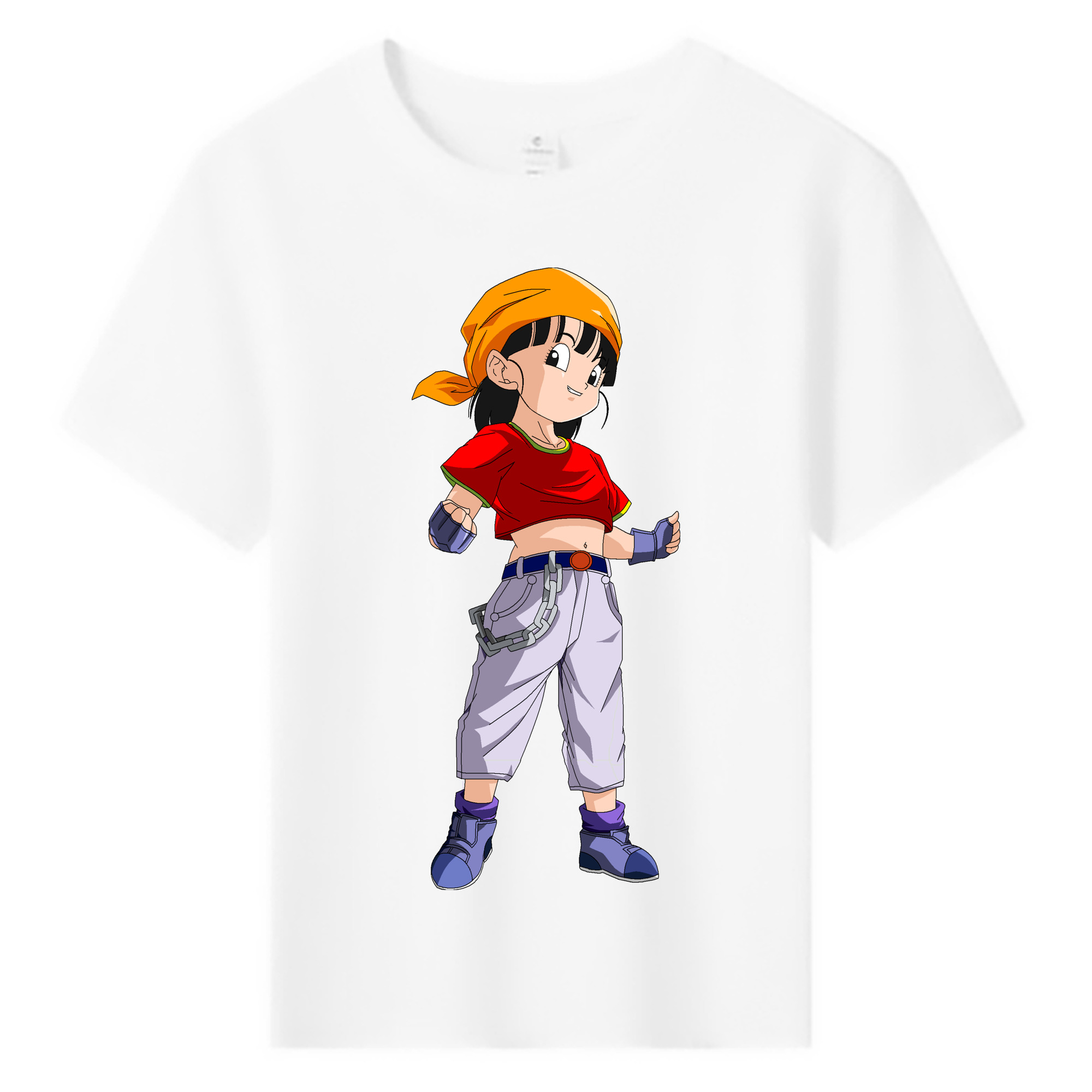 （画像用） ドラゴンボール パン DRAGON BALL Pan 綿100％キッズTシャツ（フロントプリント）