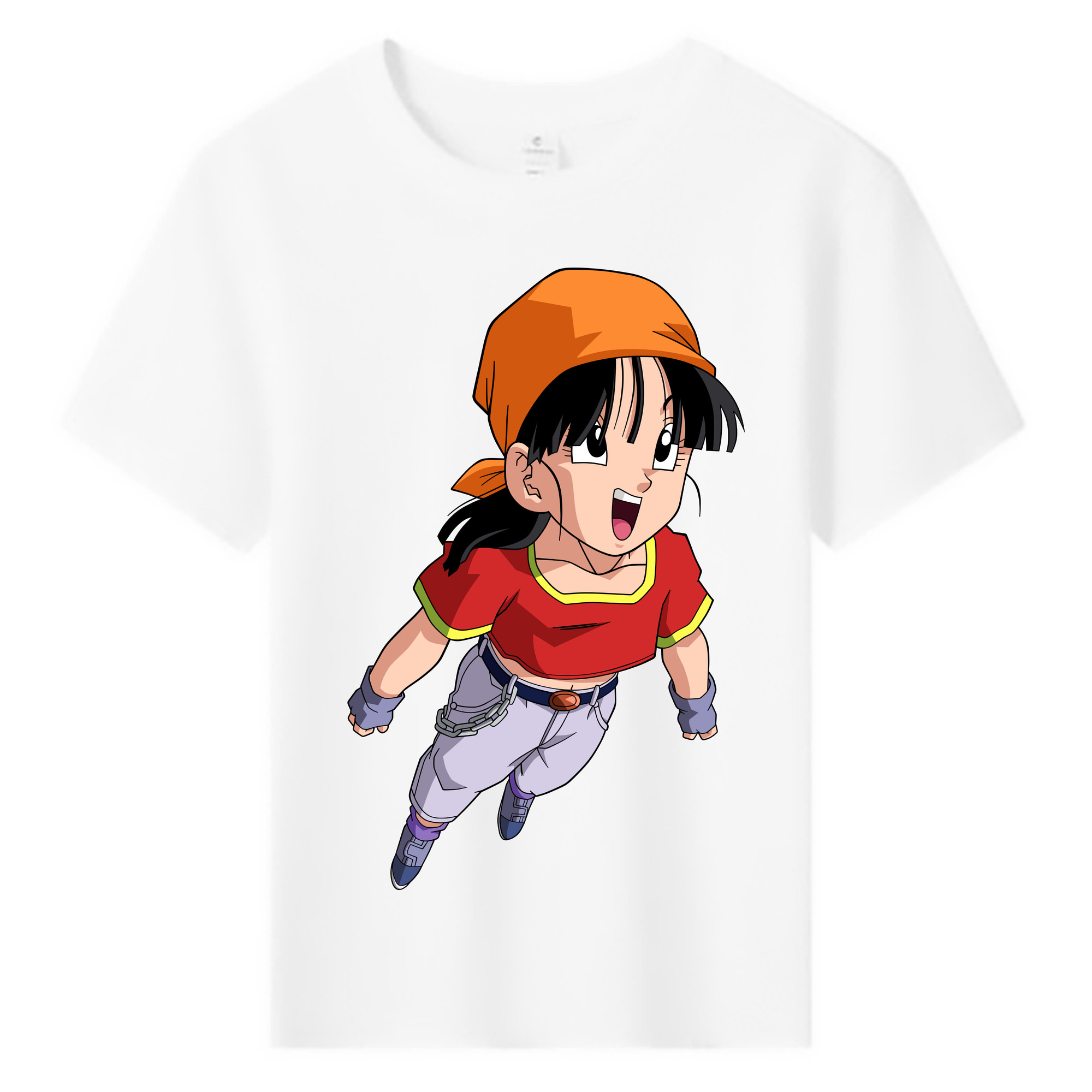 （画像用） ドラゴンボール パン DRAGON BALL Pan 綿100％キッズTシャツ（フロントプリント）
