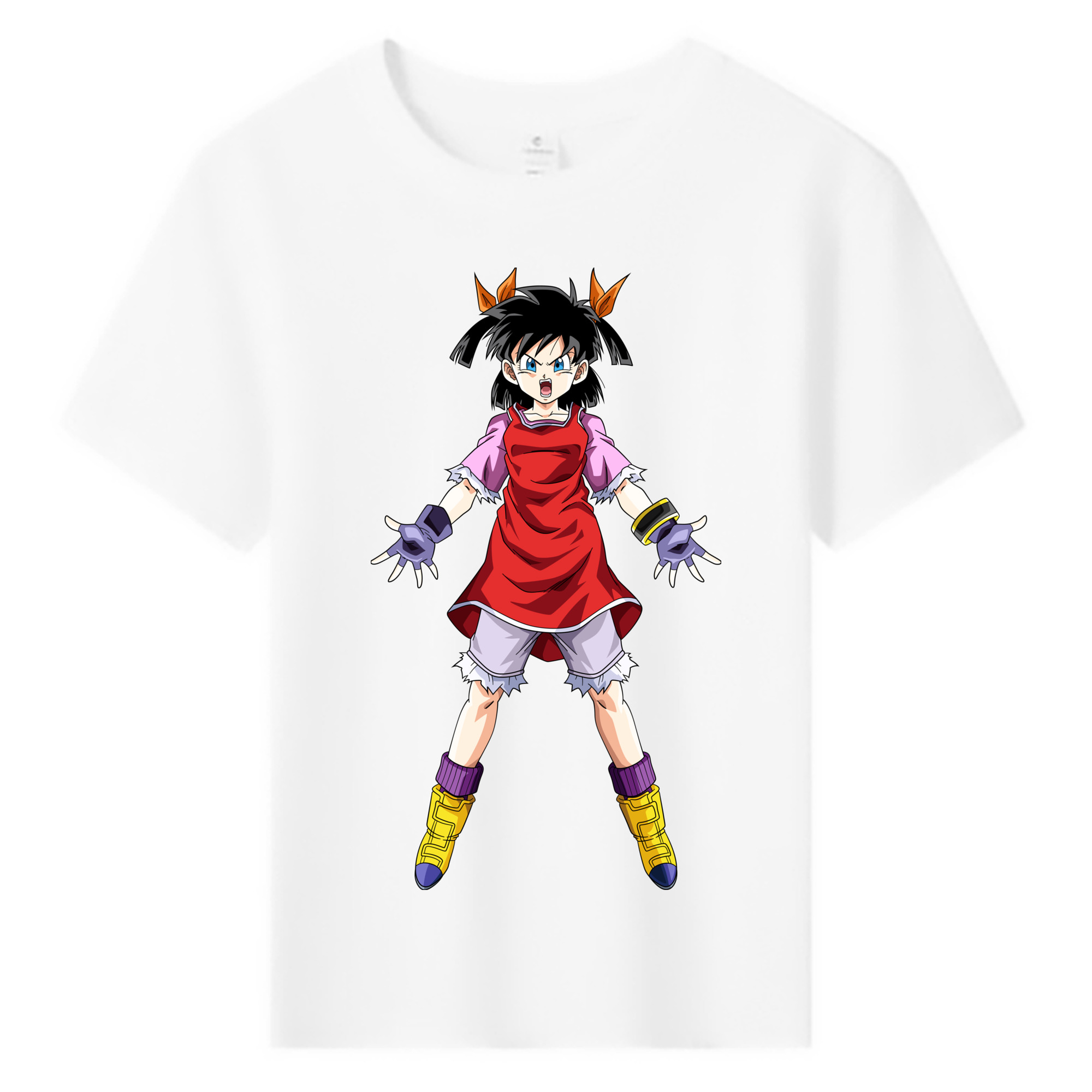 （画像用） ドラゴンボール パン DRAGON BALL Pan 綿100％キッズTシャツ（フロントプリント）
