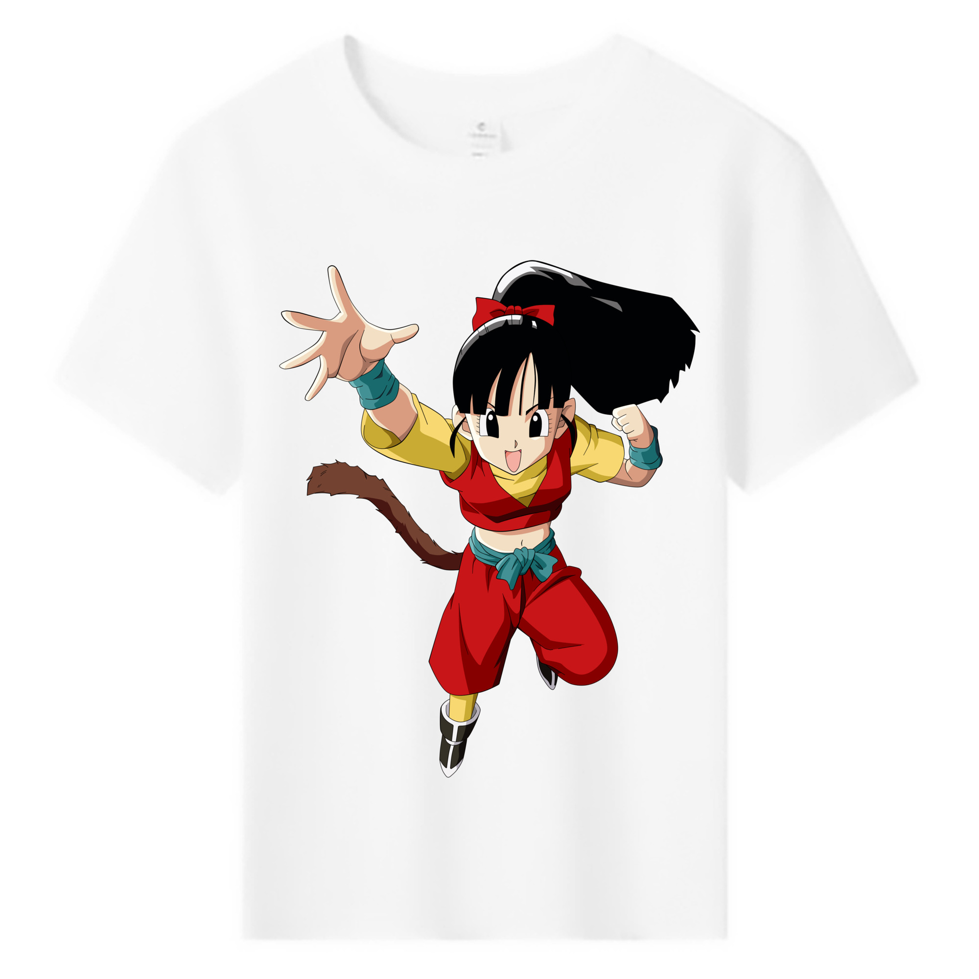 （画像用） ドラゴンボール パン DRAGON BALL Pan 綿100％キッズTシャツ（フロントプリント）