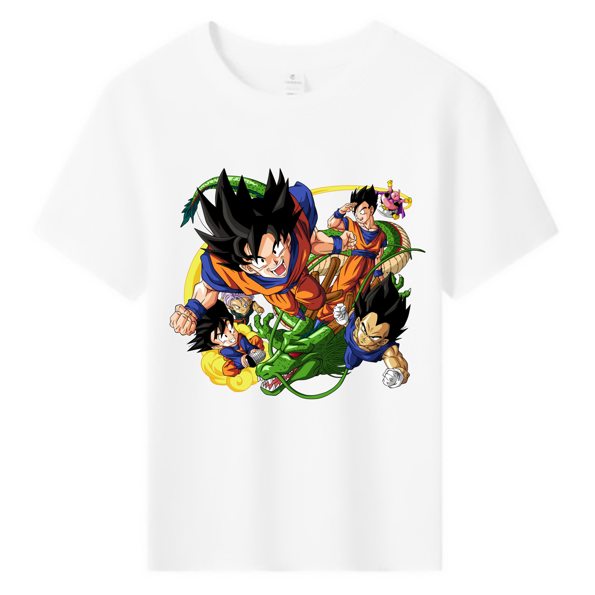 （画像用） ドラゴンボール DRAGON BALL 綿100％キッズTシャツ（フロントプリント）
